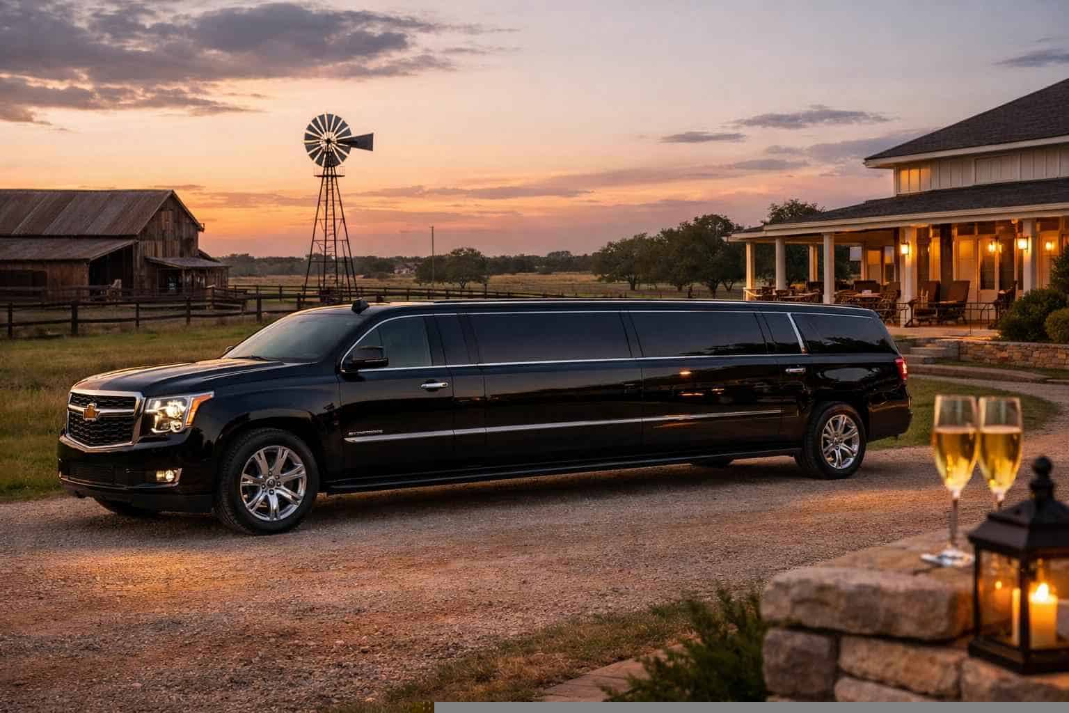 Luxury SUV Limousine in Elgin Texas