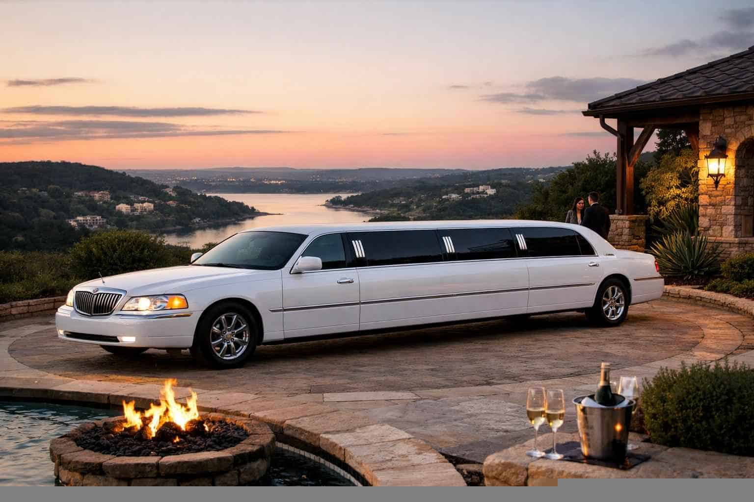 White Limo Rental In Bee Cave Texas Luxury White Limo Rental in Bee Cave Texas