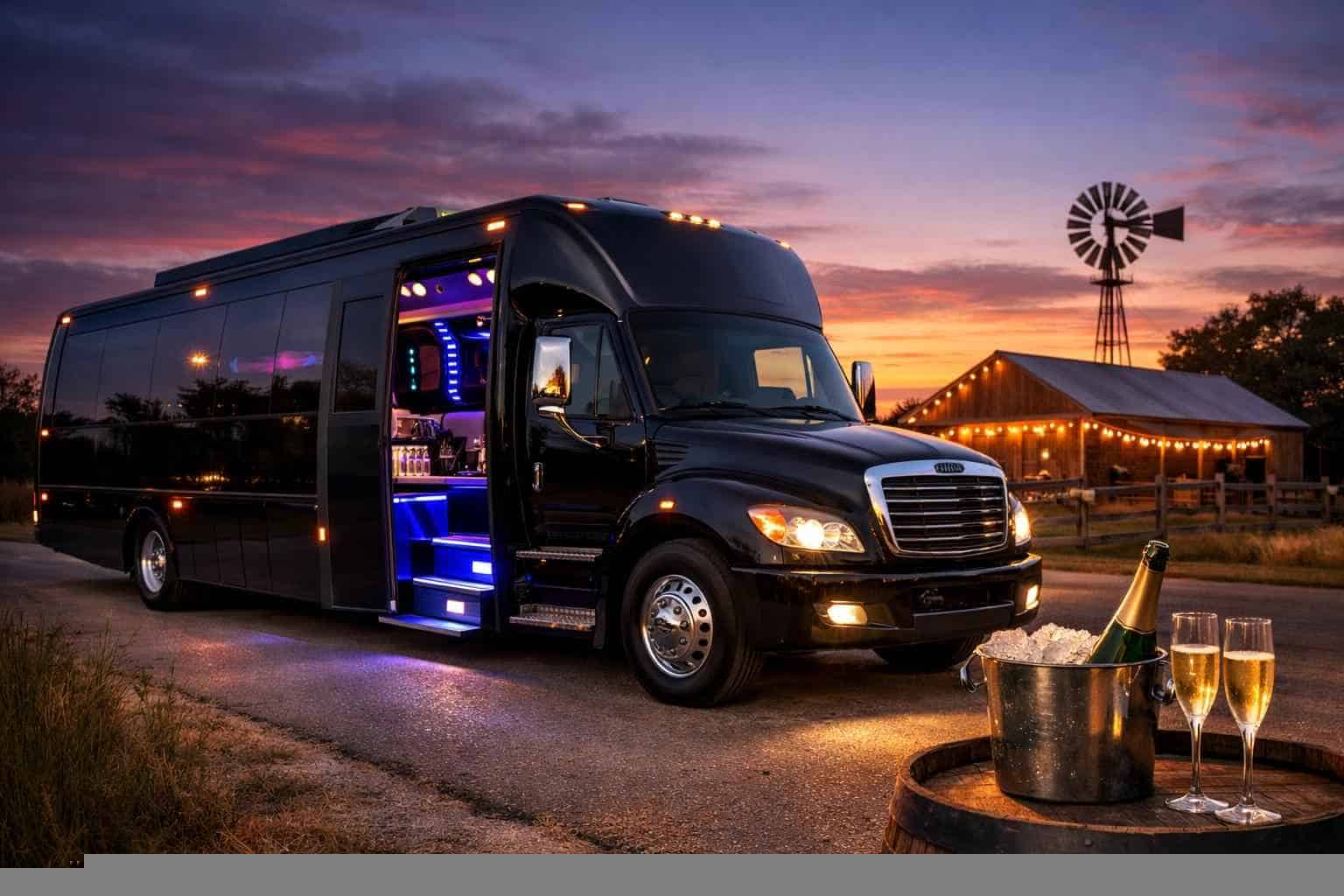 Party Bus Rental Bastrop TX