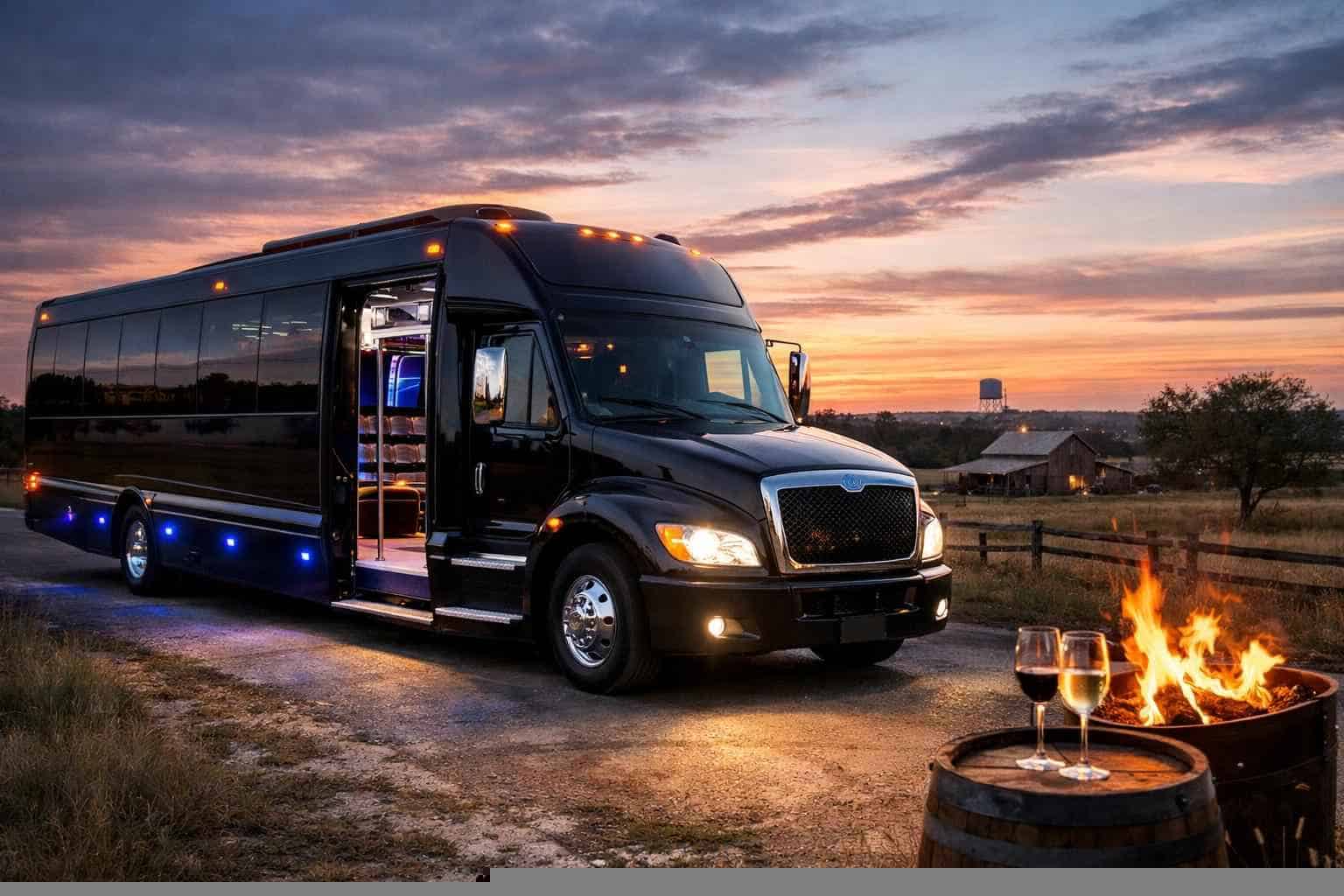 Party Bus Rental Near Me Liberty Hill TX