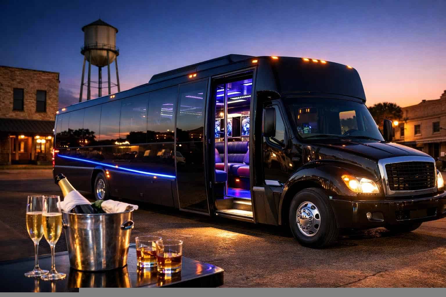 Party Bus Rental In Taylor Texas Party Bus Rental Near Me Taylor TX