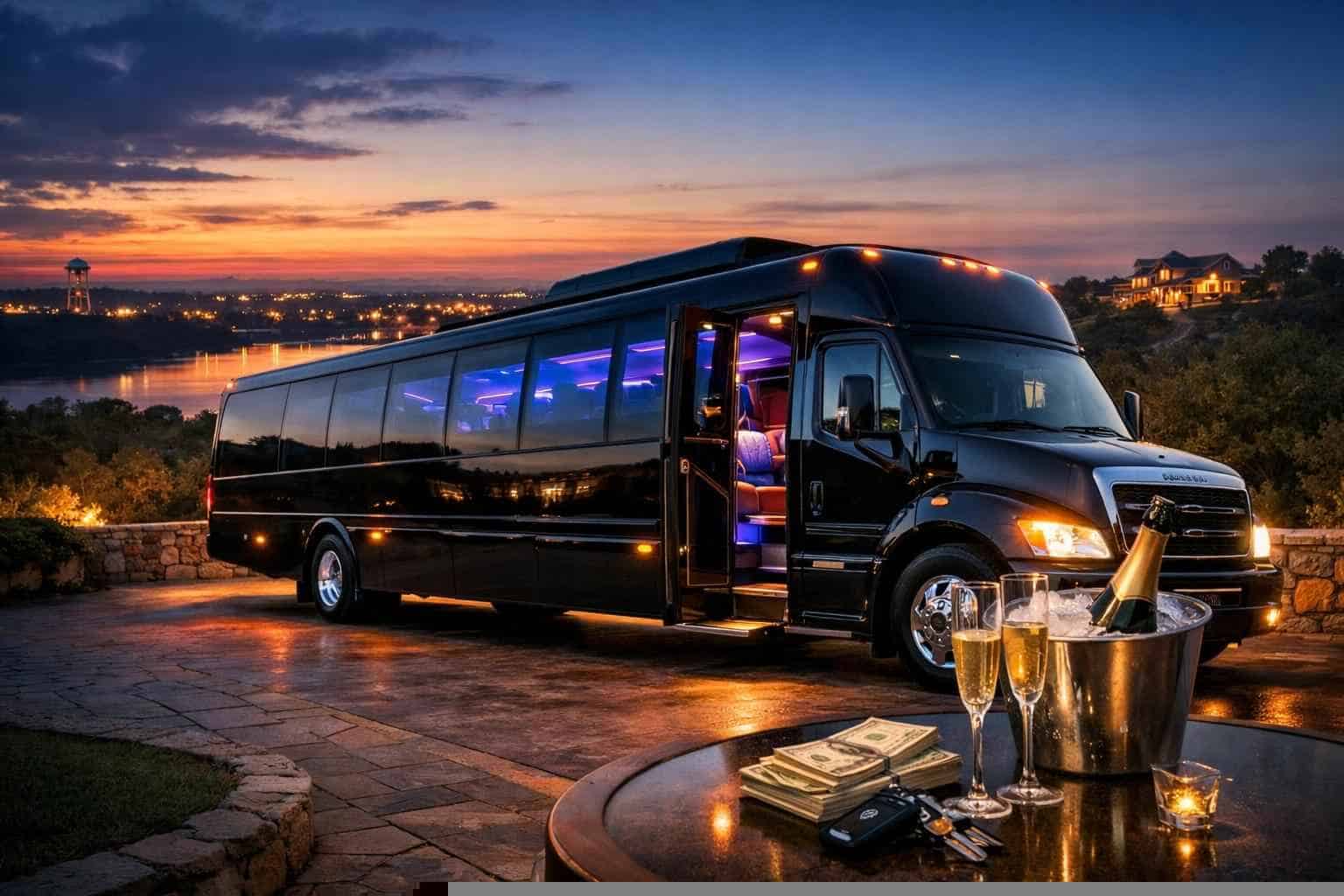 Party Bus Rental Prices in Liberty Hill TX