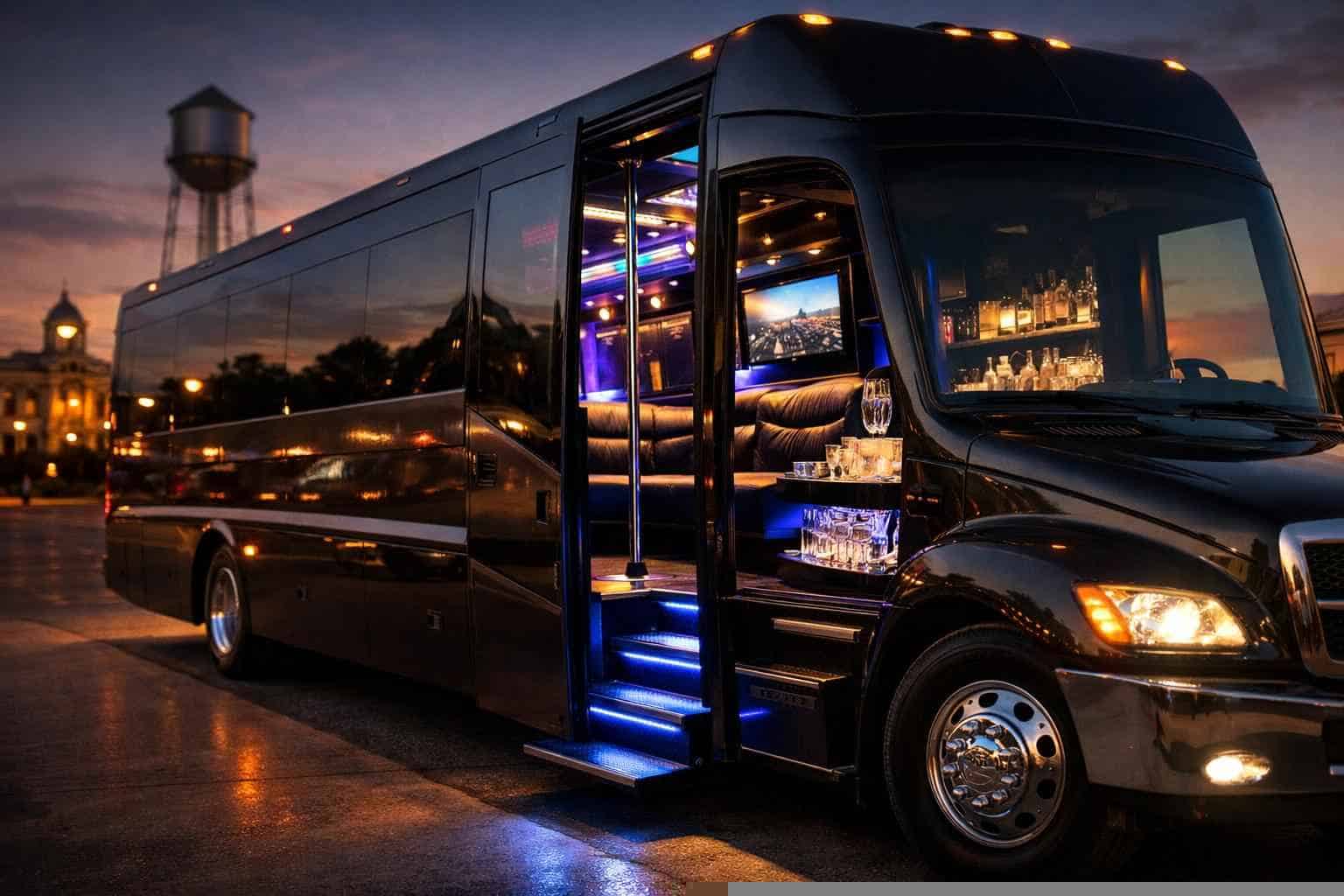 Party Bus Rental In Taylor Texas Party Bus Service Taylor TX