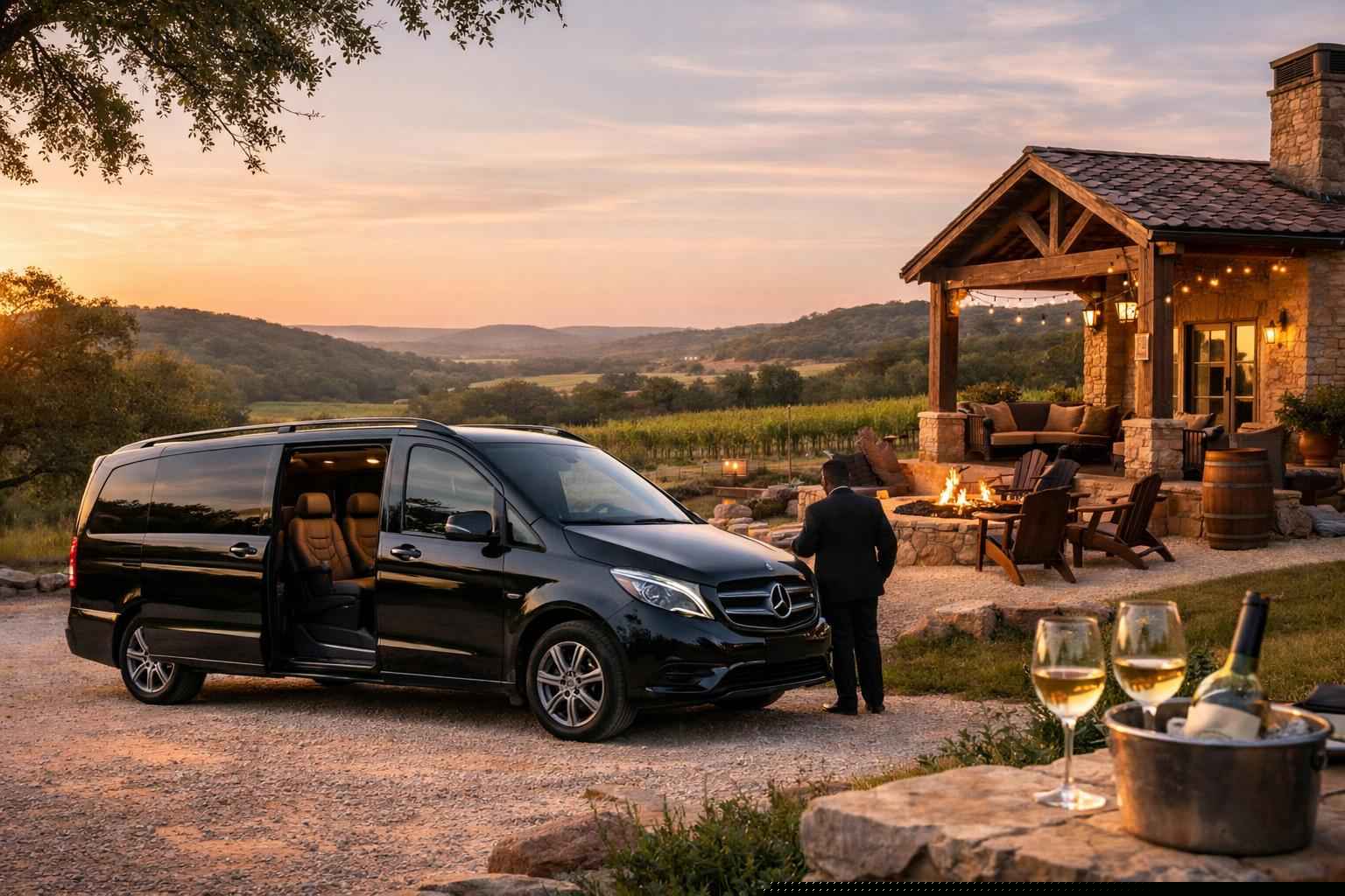 Passenger Van With Driver In Dripping Springs Texas Passenger Van with Driver Dripping Springs TX