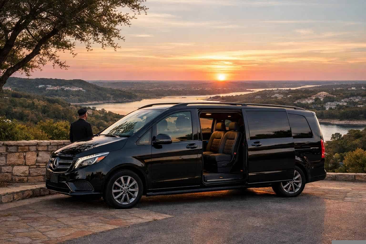 Passenger Van with Driver in Bee Cave TX
