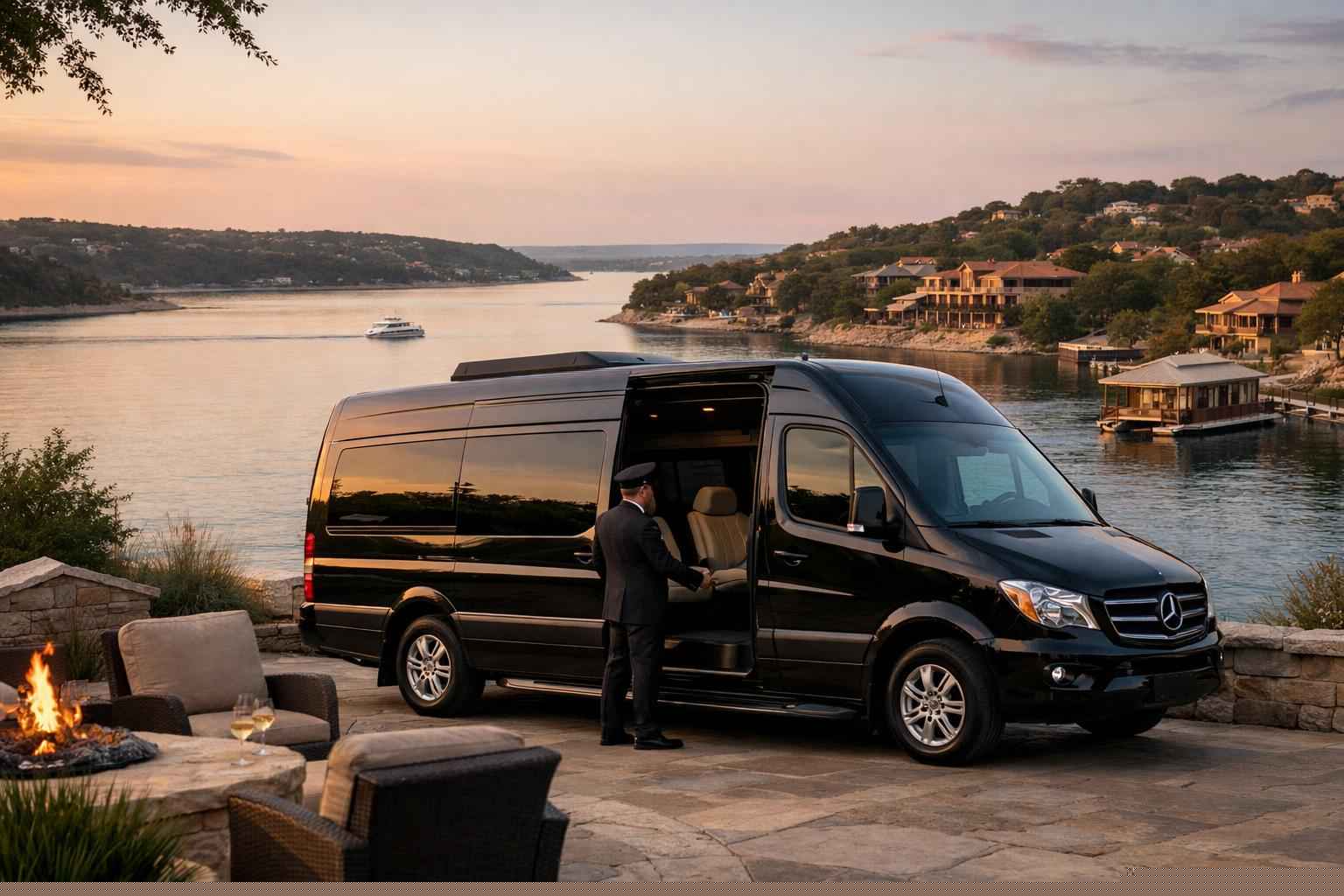 Passenger Van With Driver In Lakeway Texas Passenger Van with Driver Lakeway TX