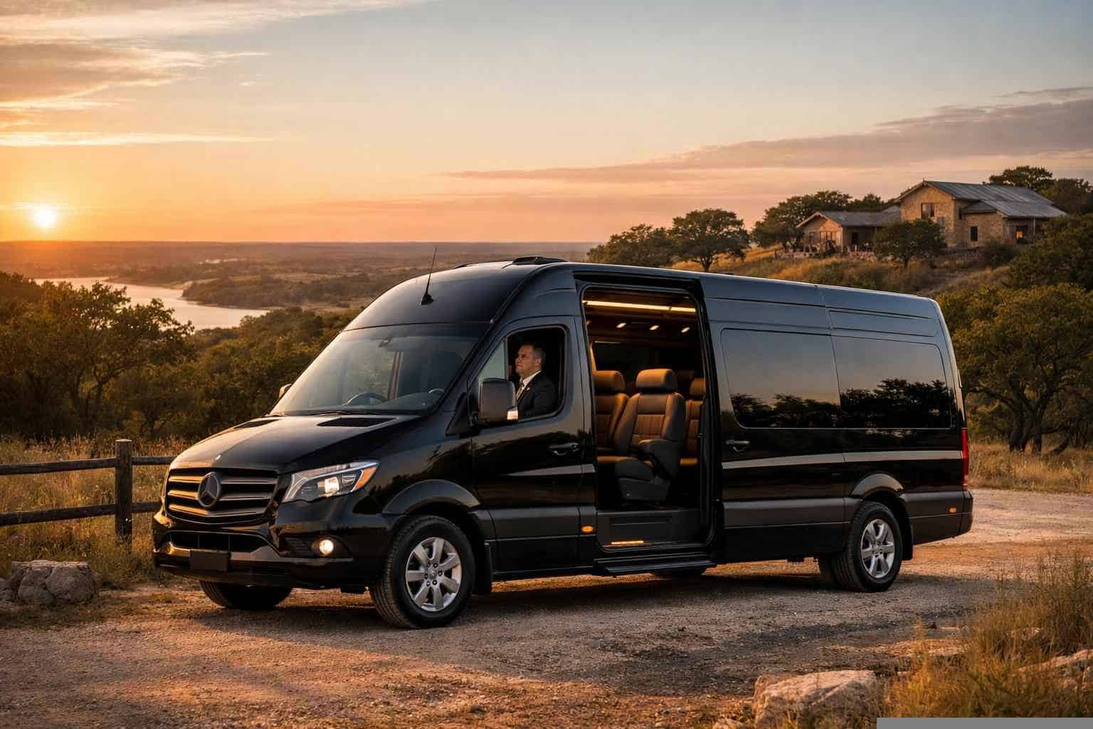 Passenger Van with Driver Liberty Hill TX