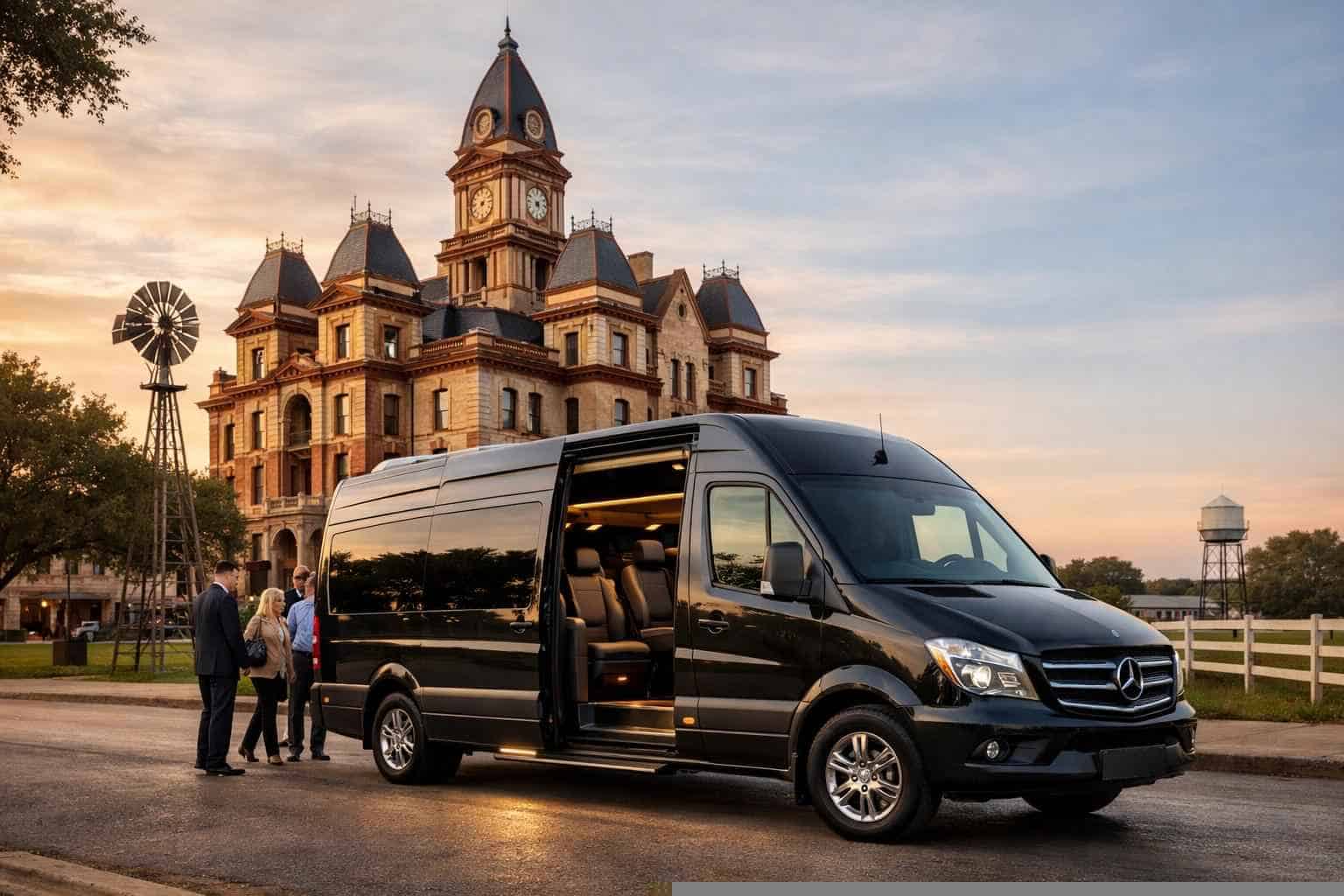 Passenger Van With Driver In Lockhart Texas Passenger Van with Driver Lockhart TX