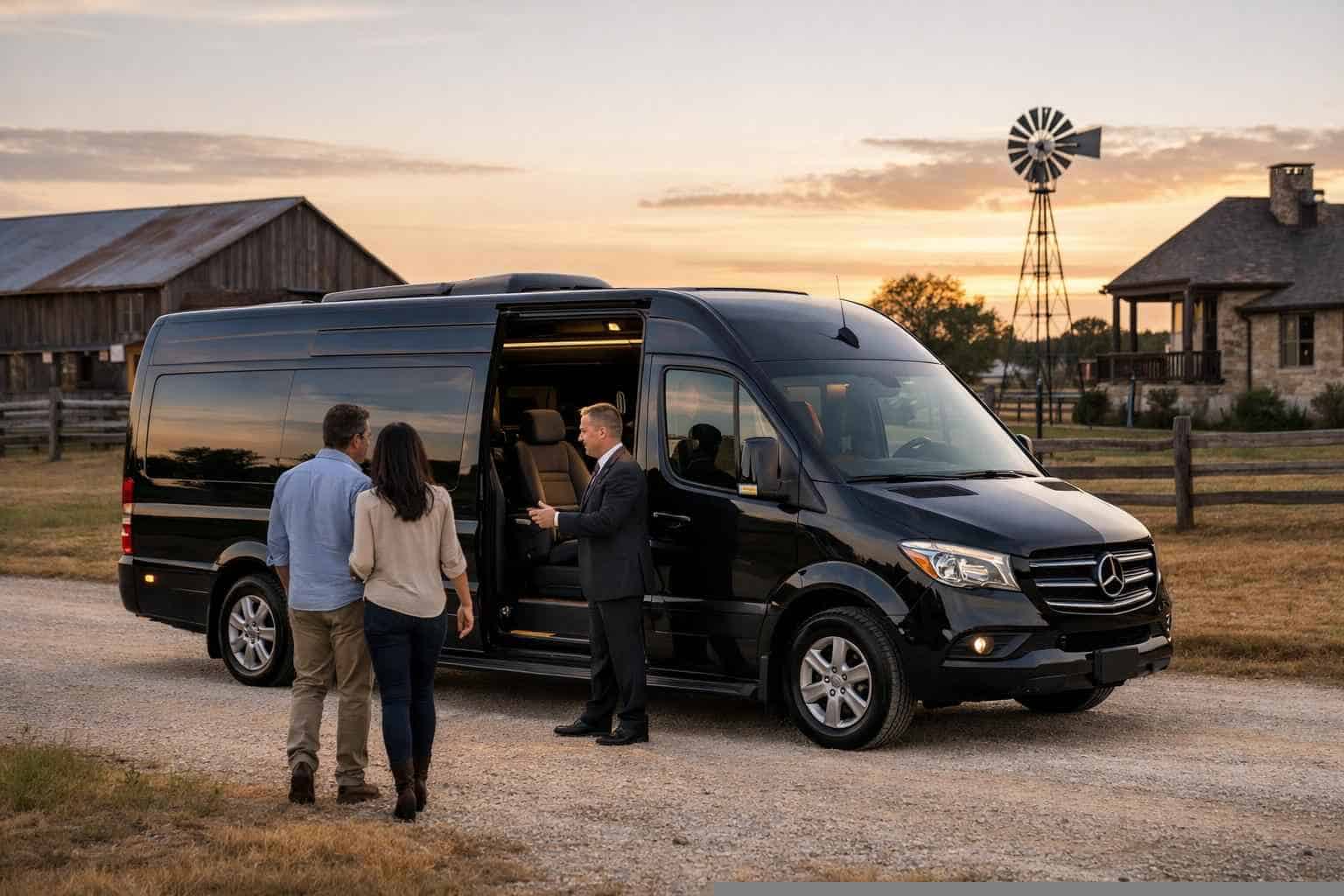 Passenger Van with Driver Near Me Elgin TX