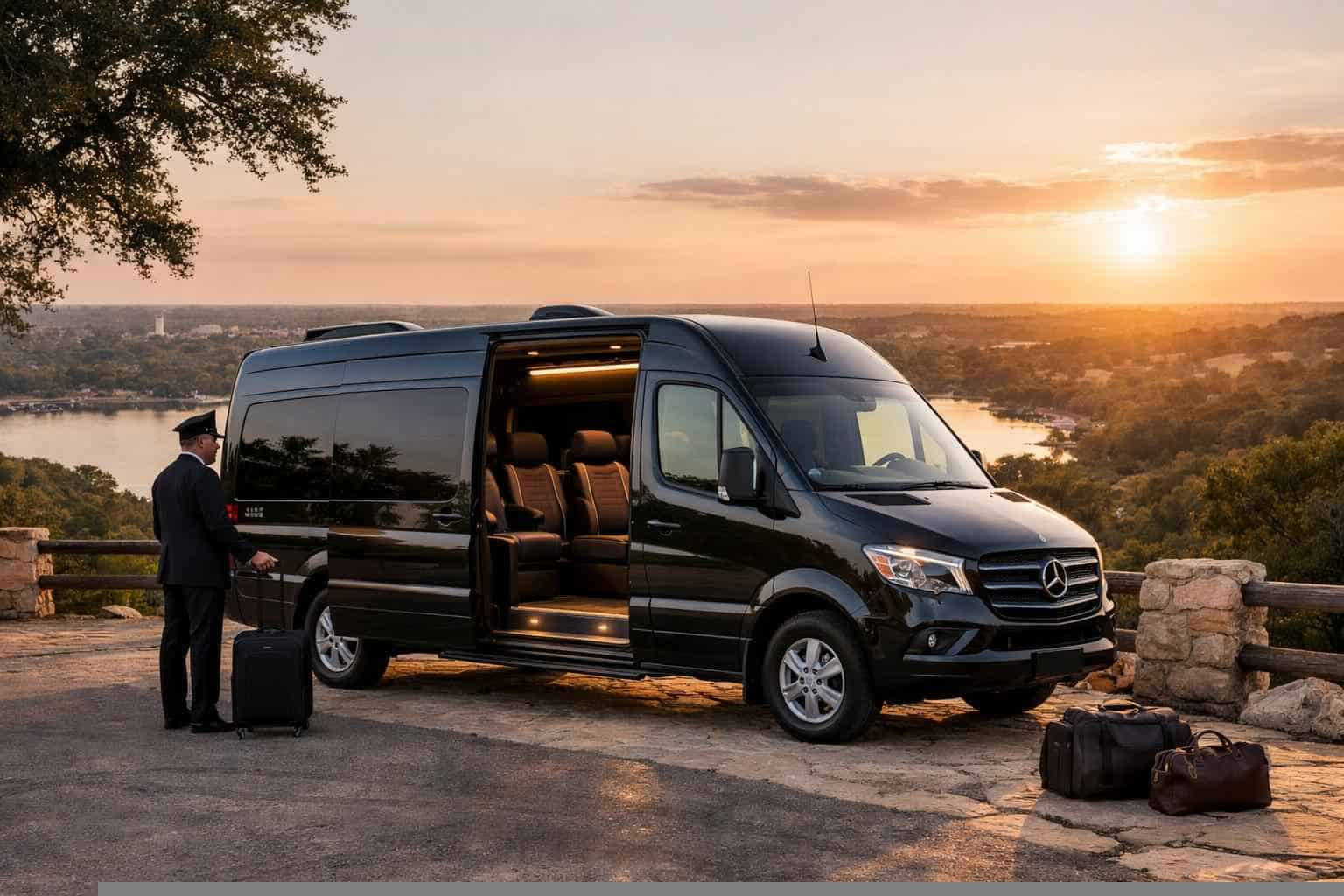 Passenger Van with Driver Near Me Liberty Hill TX