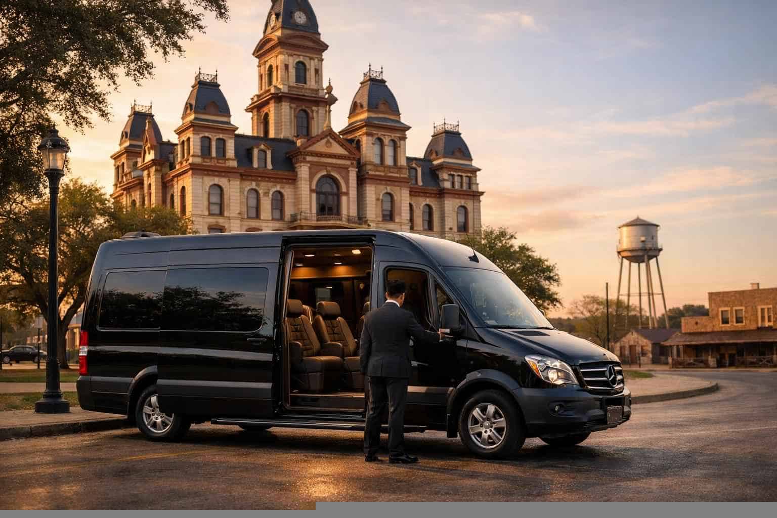 Passenger Van With Driver In Lockhart Texas Passenger Van with Driver Near Me Lockhart TX