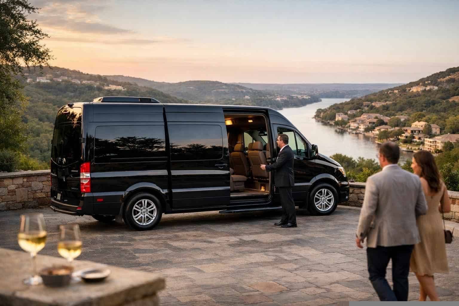 Passenger Van with Driver Prices in West Lake Hills TX