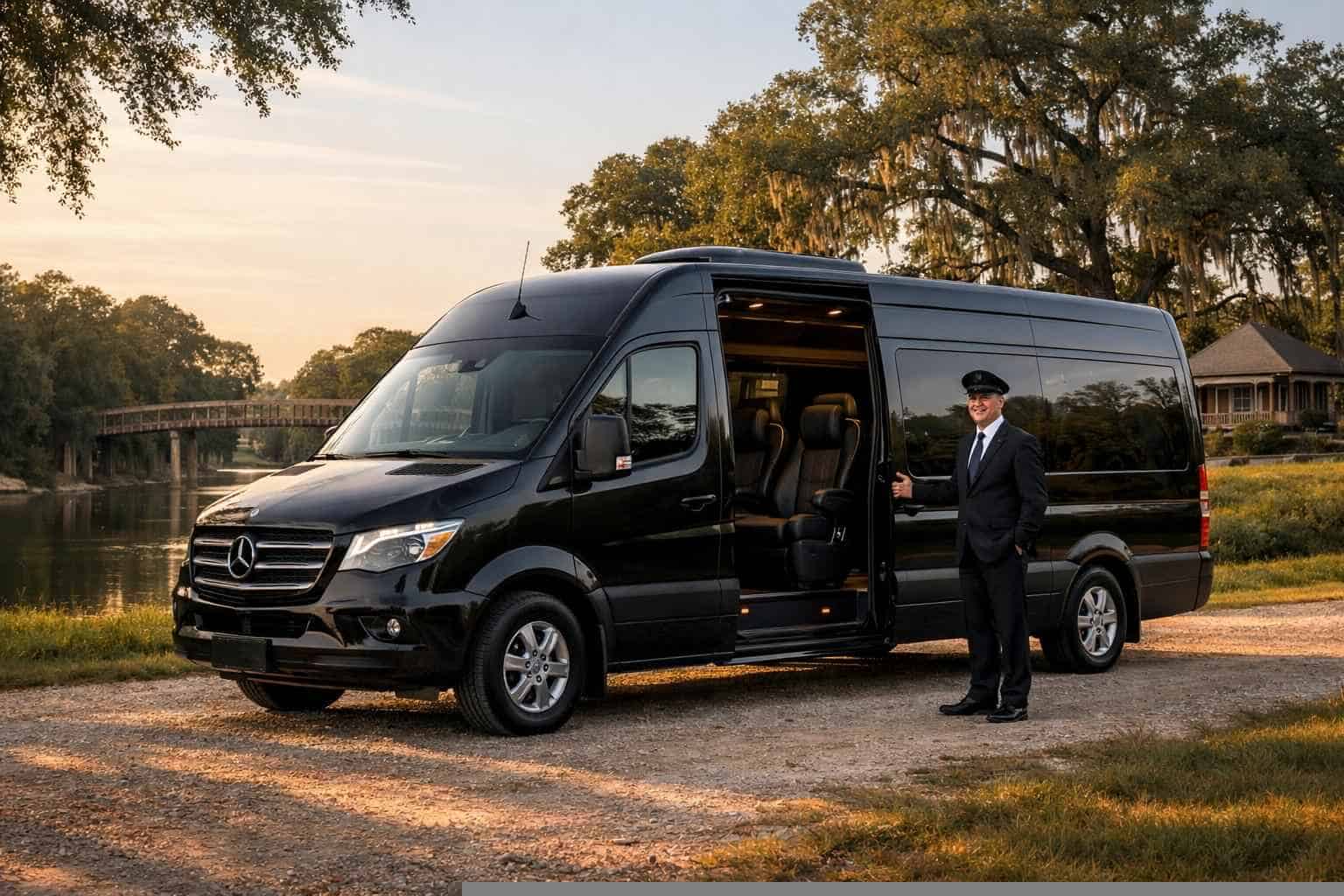 Passenger Van with Driver Services in Bastrop Texas