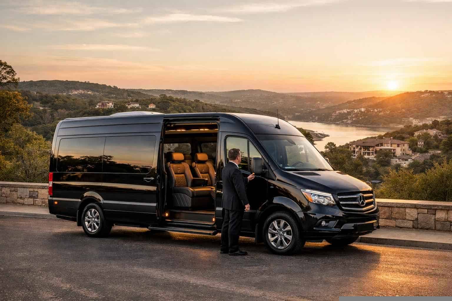 Passenger Van with Driver Services in Bee Cave Texas
