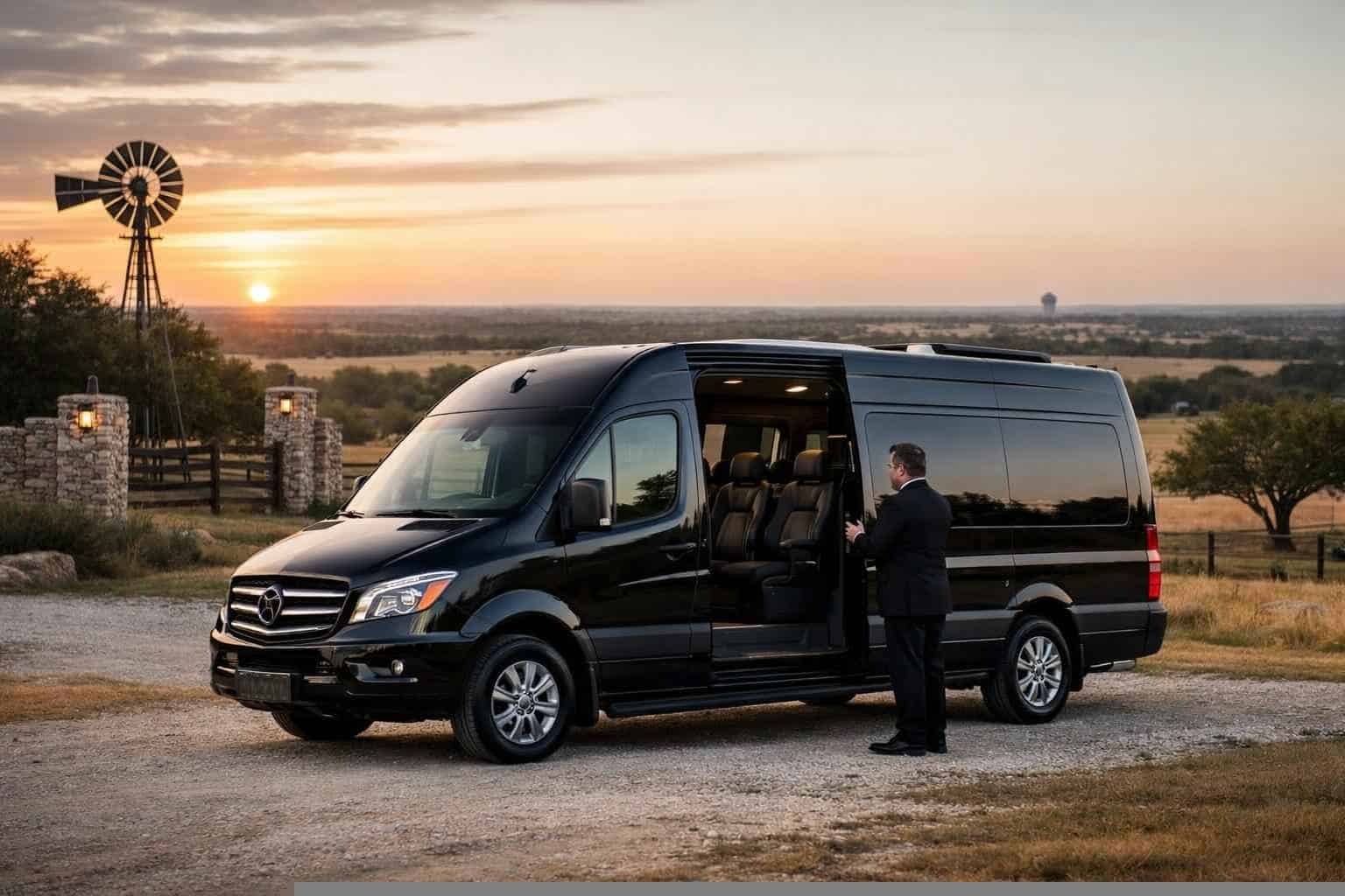 Passenger Van with Driver Services in Liberty Hill Texas
