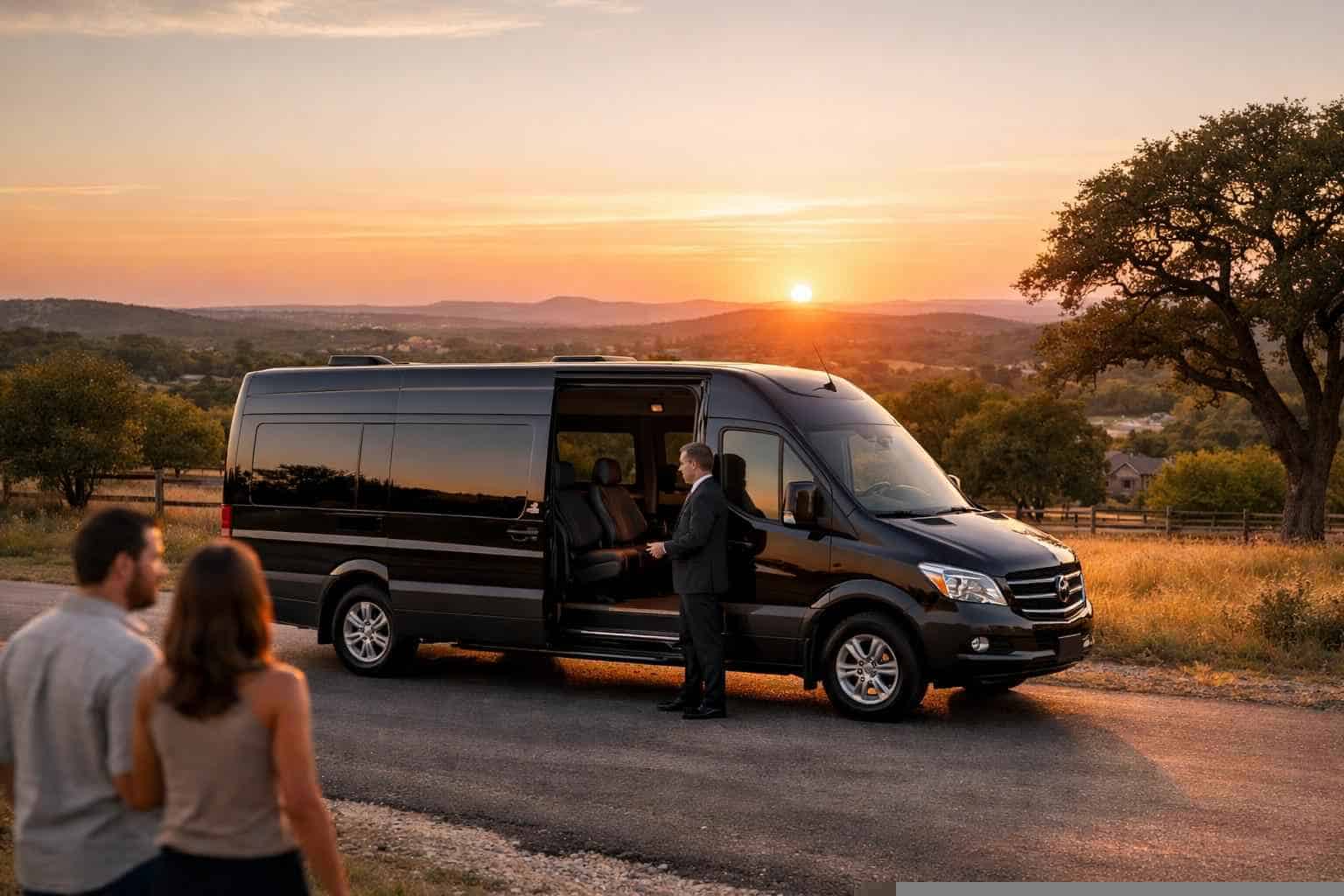 Passenger Van With Driver In Sunset Valley Texas Passenger Van with Driver Services in Sunset Valley Texas