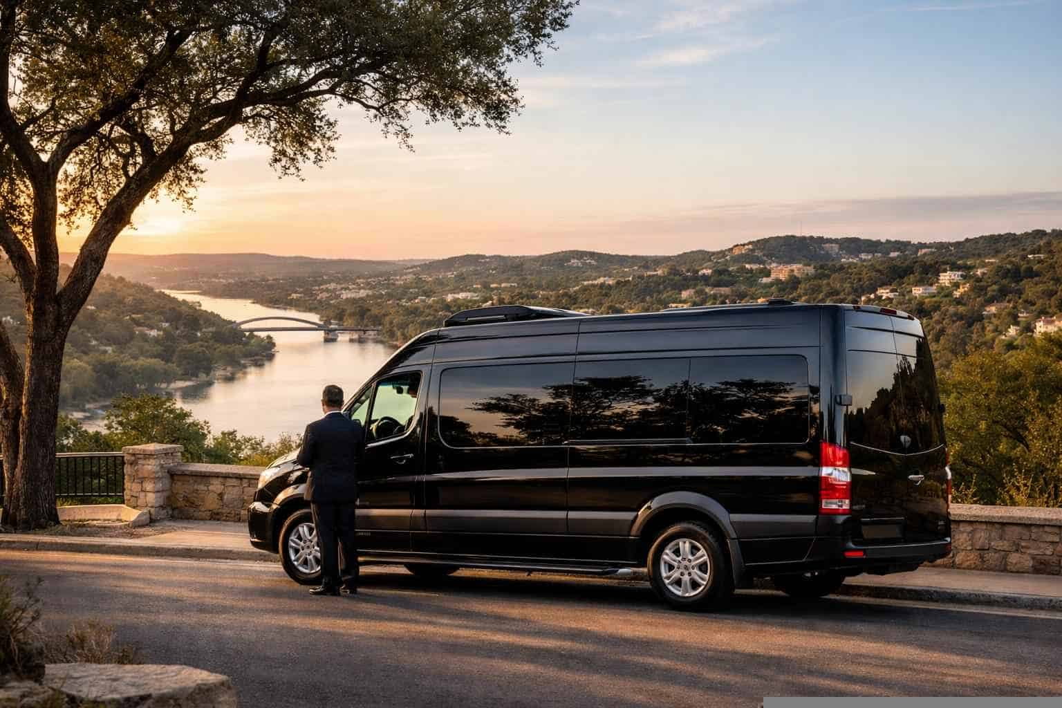 Passenger Van with Driver West Lake Hills TX