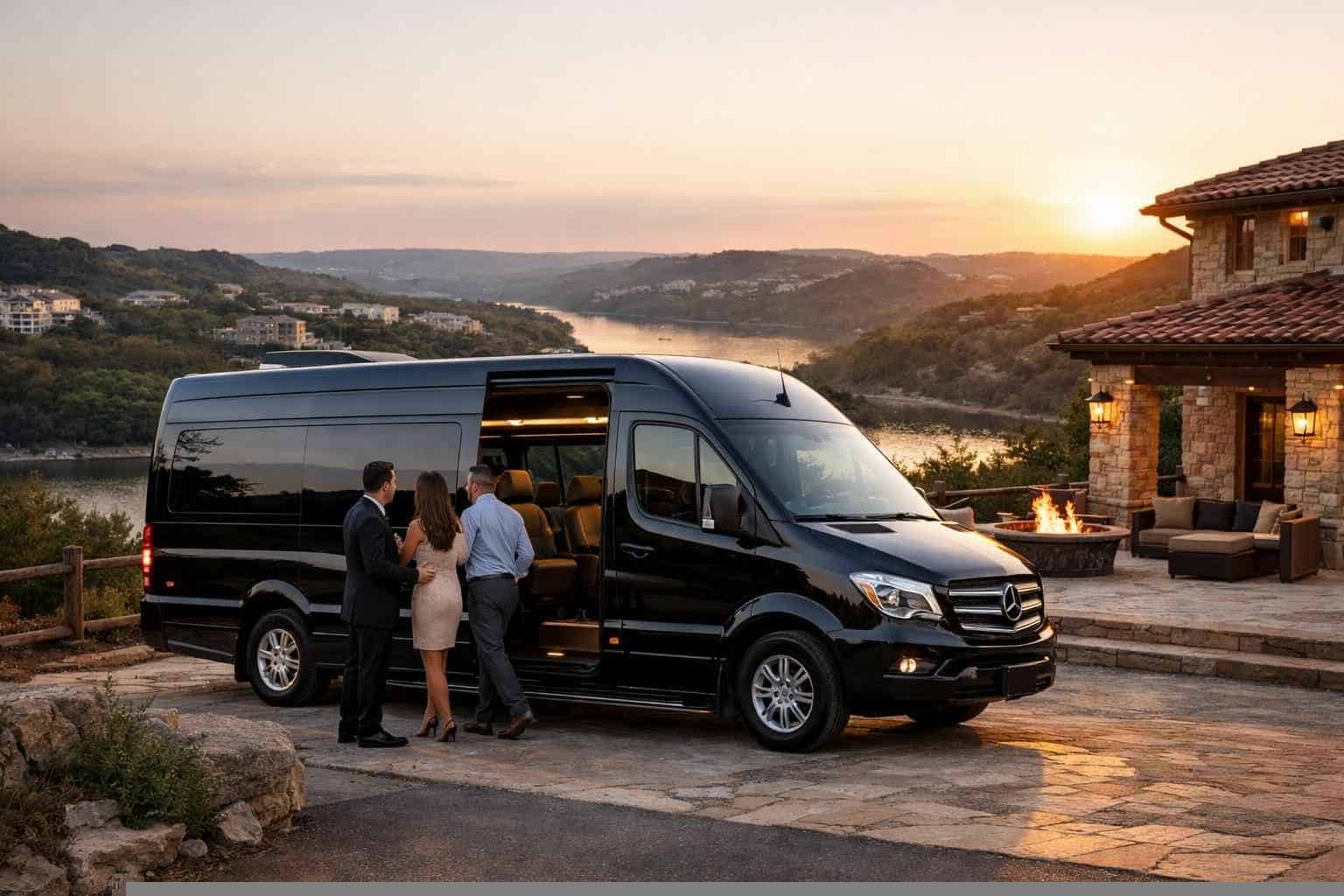 Passenger Vans with Driver in Bee Cave Texas