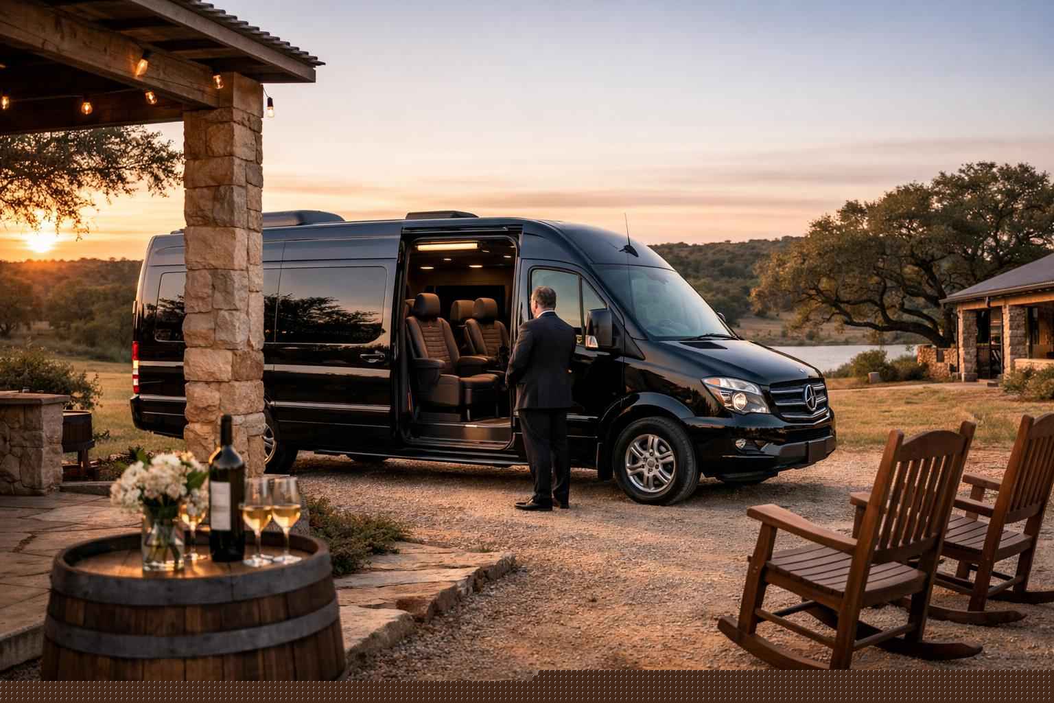 Passenger Van With Driver In Dripping Springs Texas Passenger Vans with Driver in Dripping Springs Texas