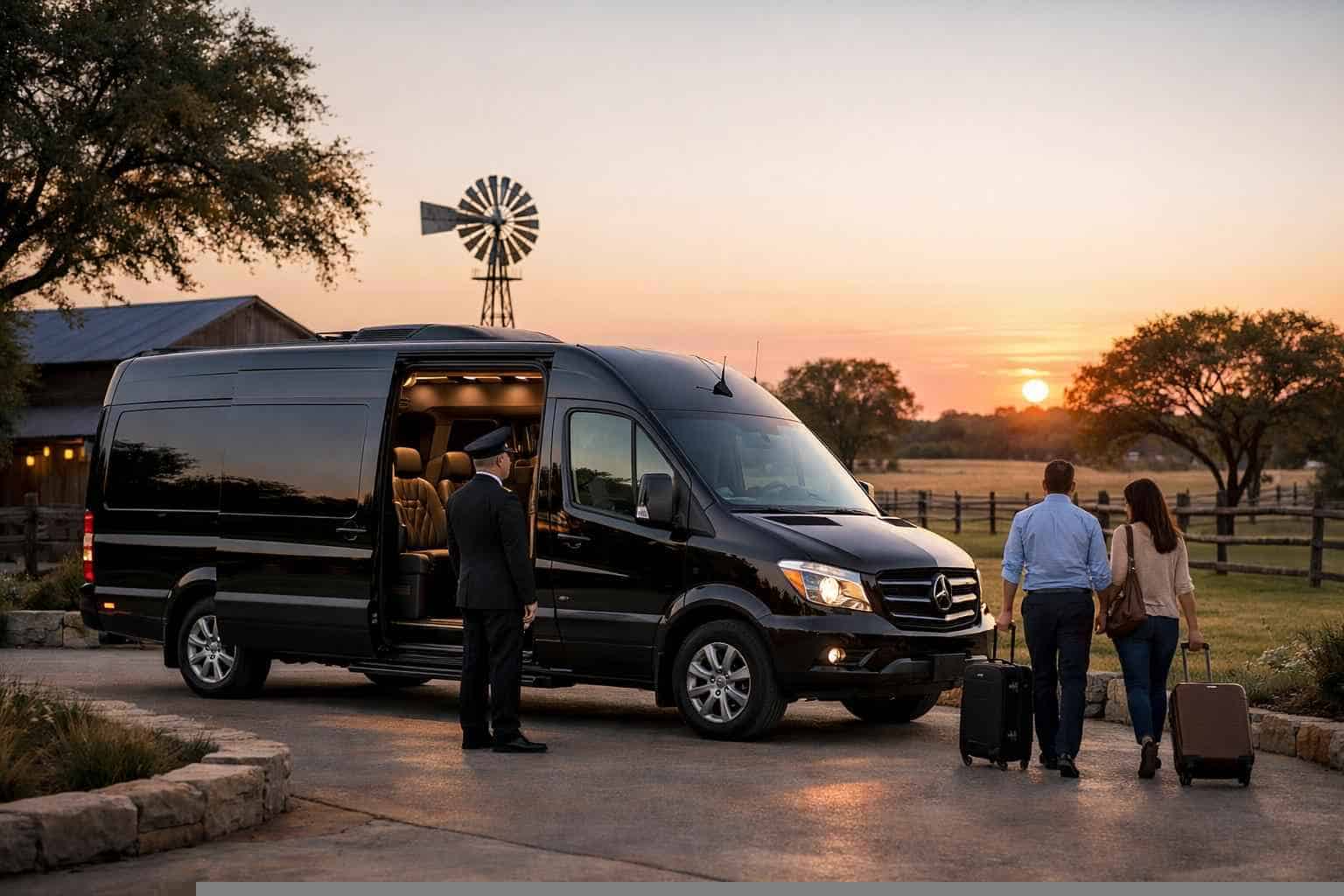 Passenger Vans with Driver in Elgin Texas