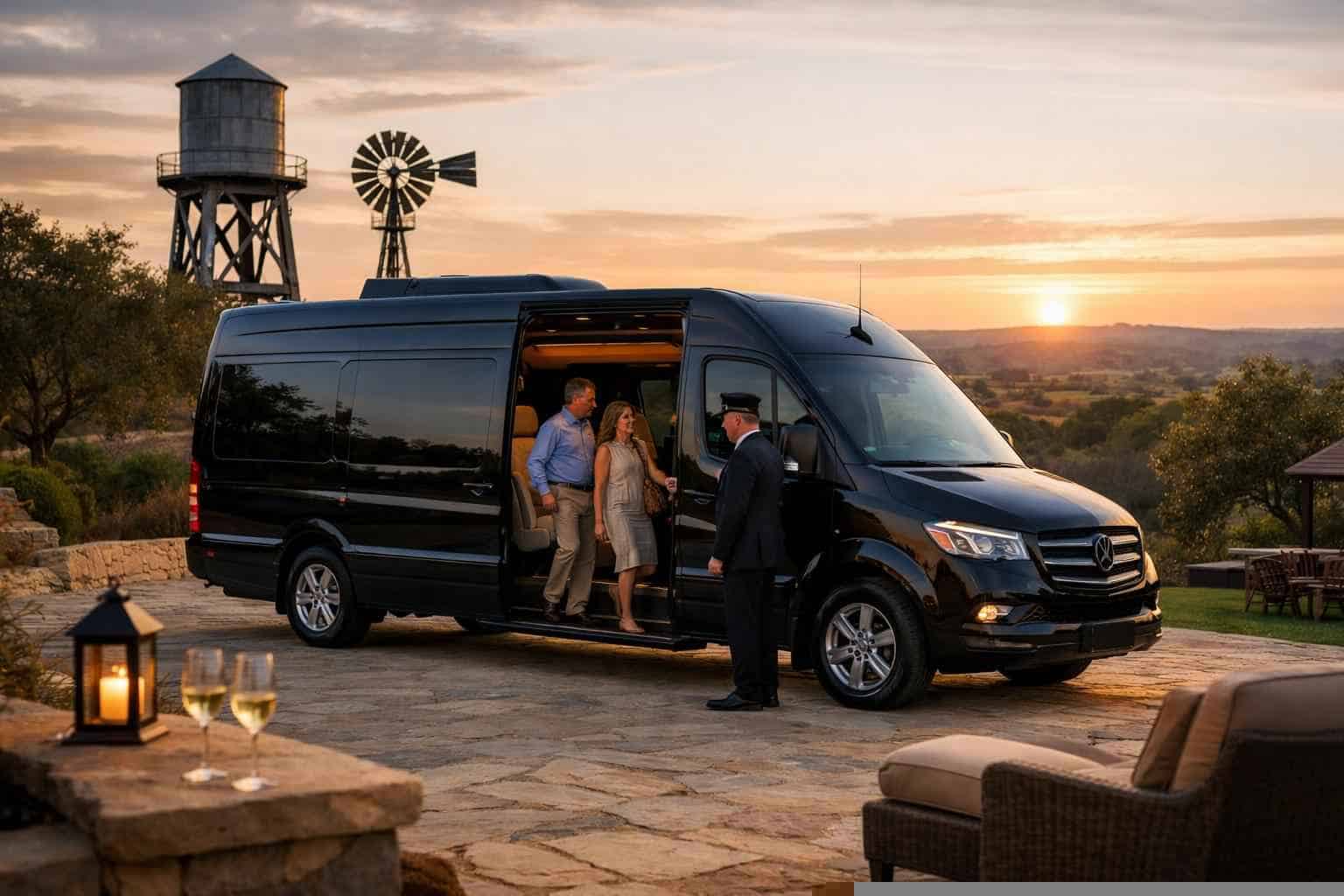 Passenger Vans with Driver in Liberty Hill Texas