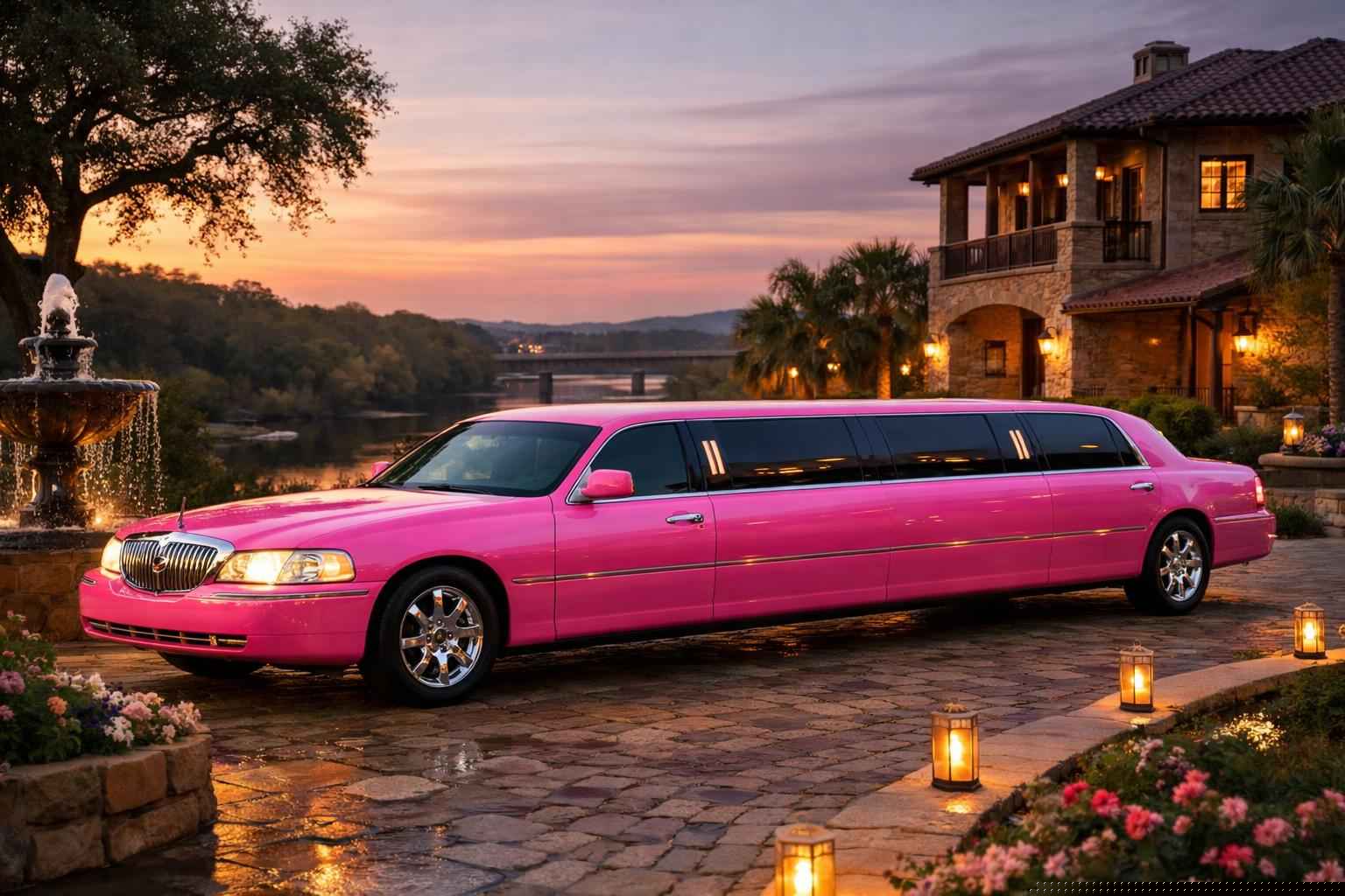 Pink Limo Rental In Bastrop Texas Pink Limo Rental Bastrop TX