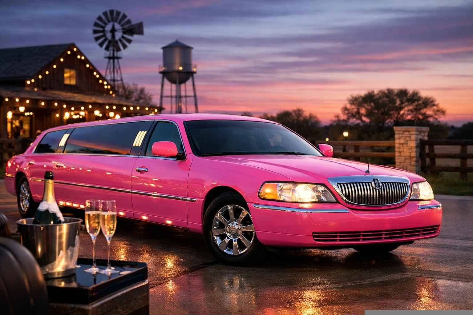 Pink Limo Rental Elgin TX