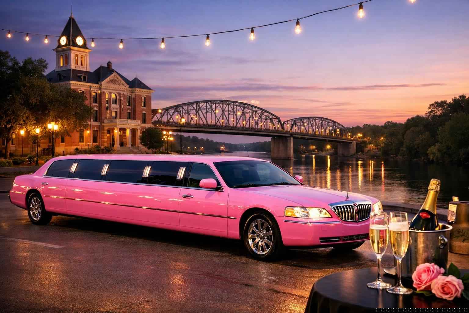 Pink Limo Rental In Bastrop Texas Pink Limo Rental Services in Bastrop Texas
