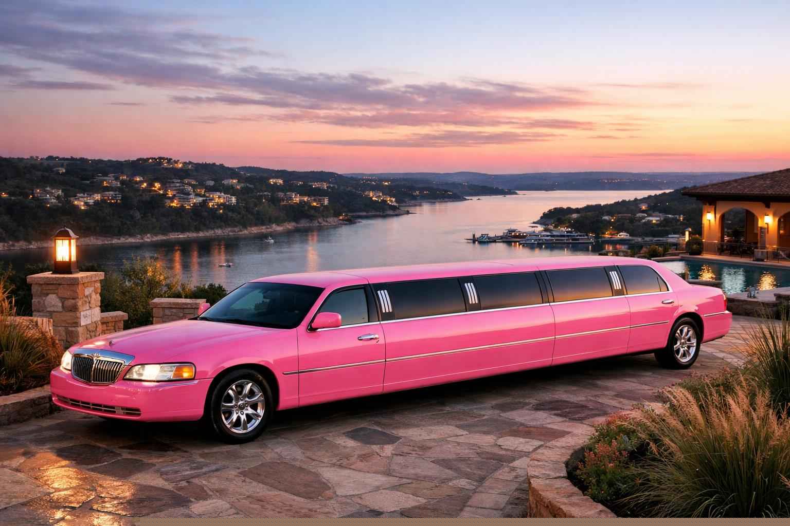 Pink Limo Rental Services in Lakeway Texas