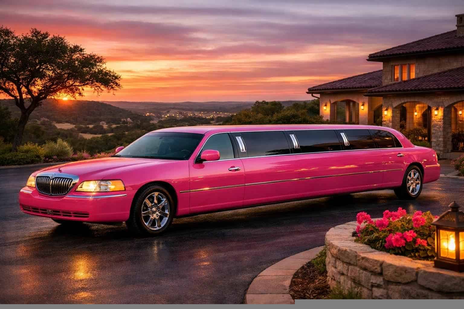 Pink Limo Rental In Sunset Valley Texas Pink Limo Rental Services in Sunset Valley Texas