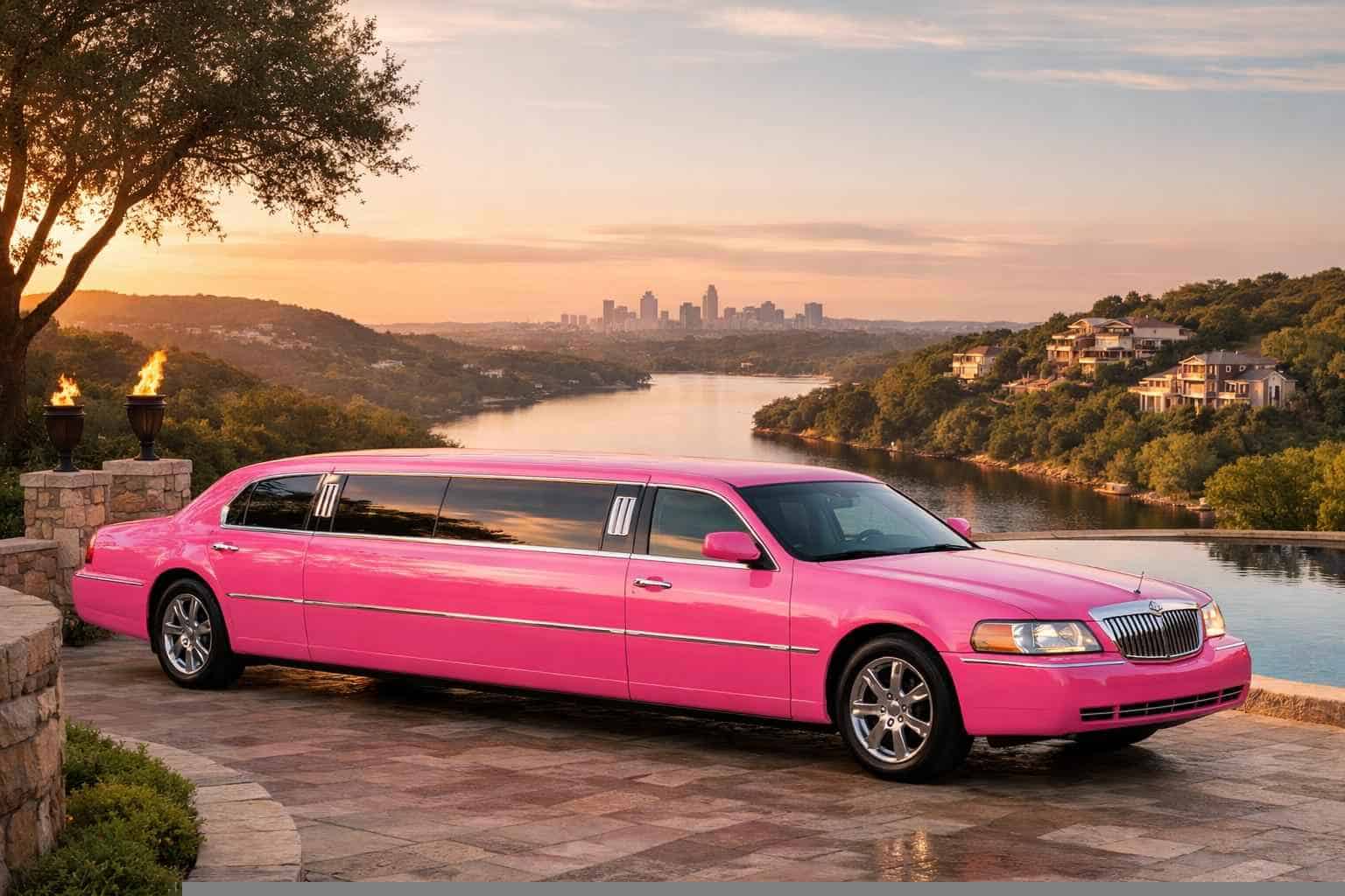 Pink Limo Rental In West Lake Hills Texas Pink Limo Rental Services in West Lake Hills Texas