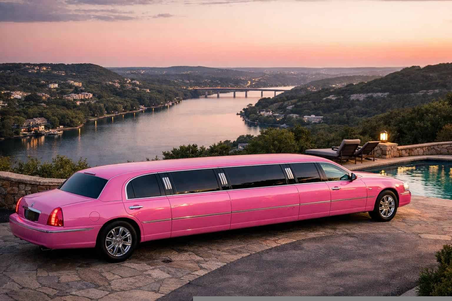 Pink Limo Rental In West Lake Hills Texas Pink Limo Rental West Lake Hills TX