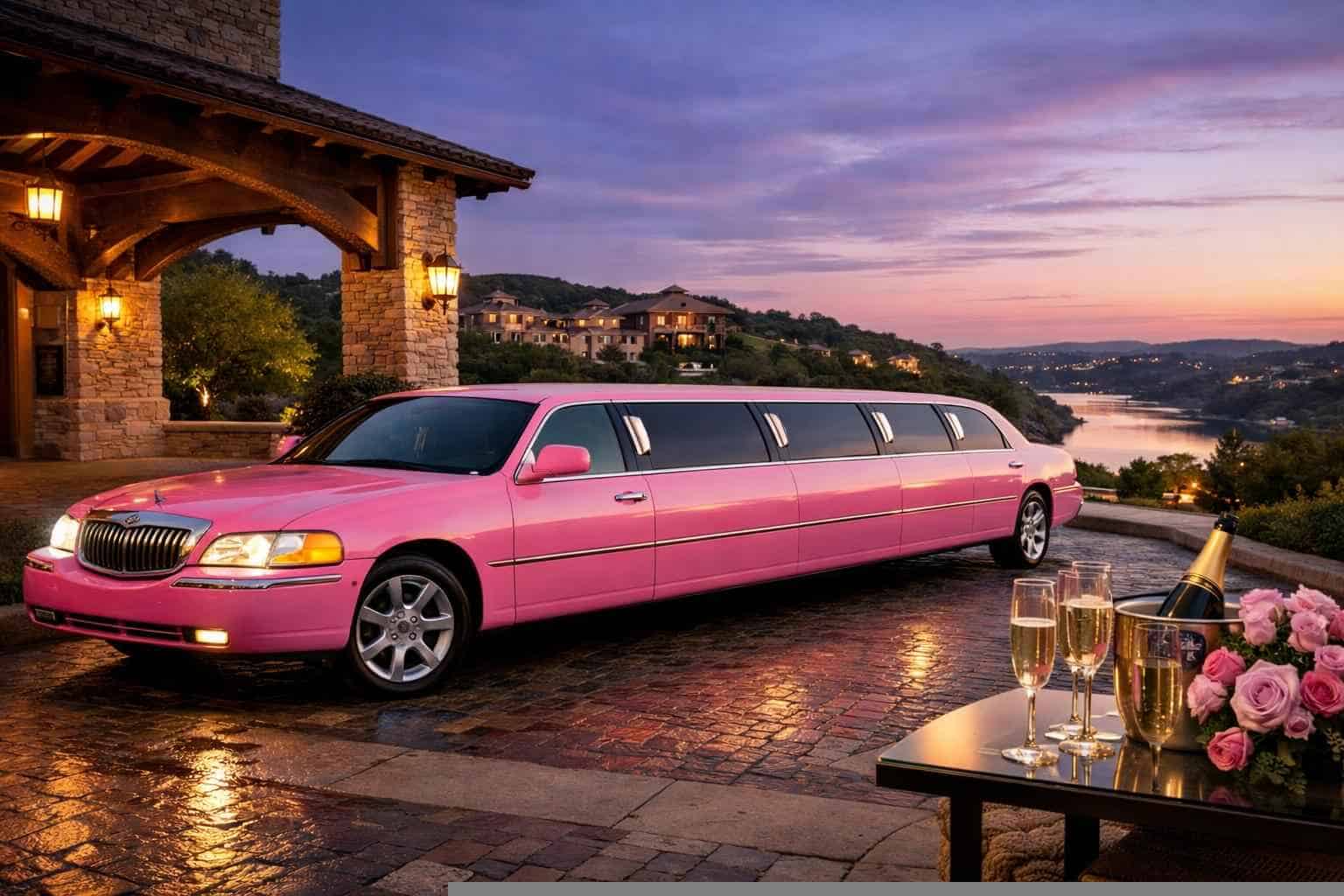 Pink Limo Service Bee Cave TX