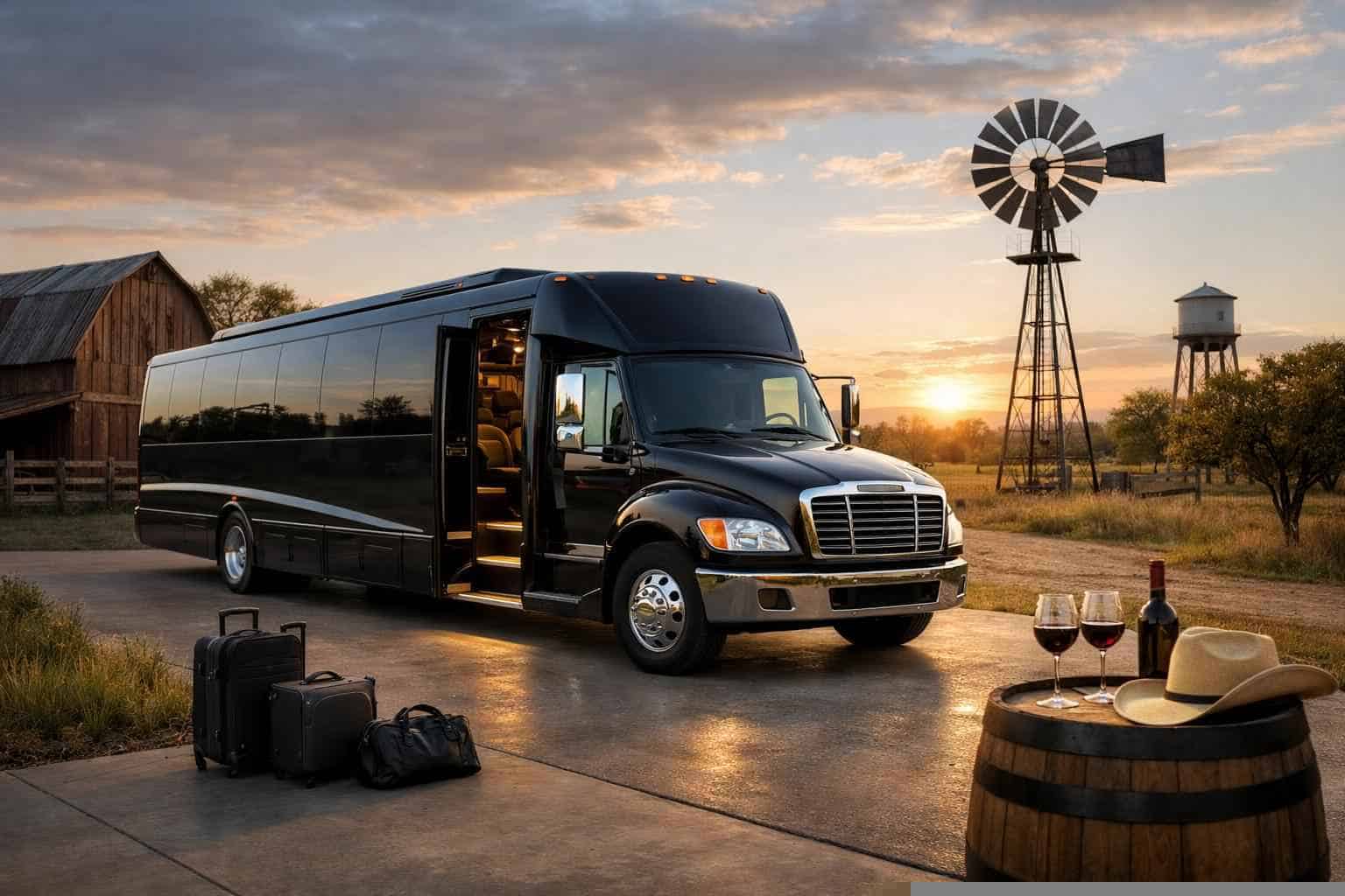 Shuttle Bus Rental Near Me Elgin TX