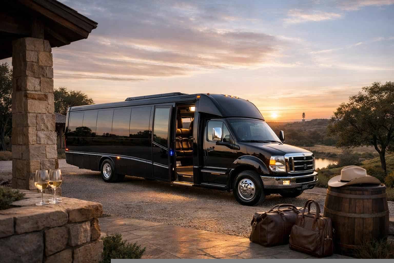 Shuttle Bus Rental Near Me Liberty Hill TX