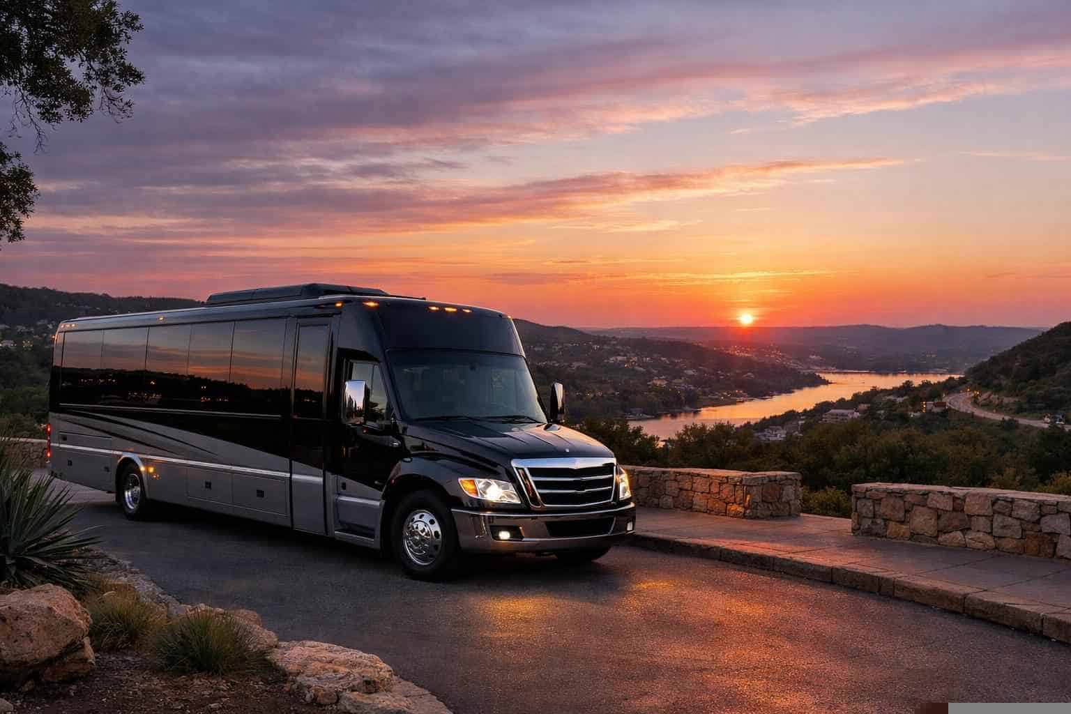 Shuttle Bus Rental Near Me Sunset Valley TX