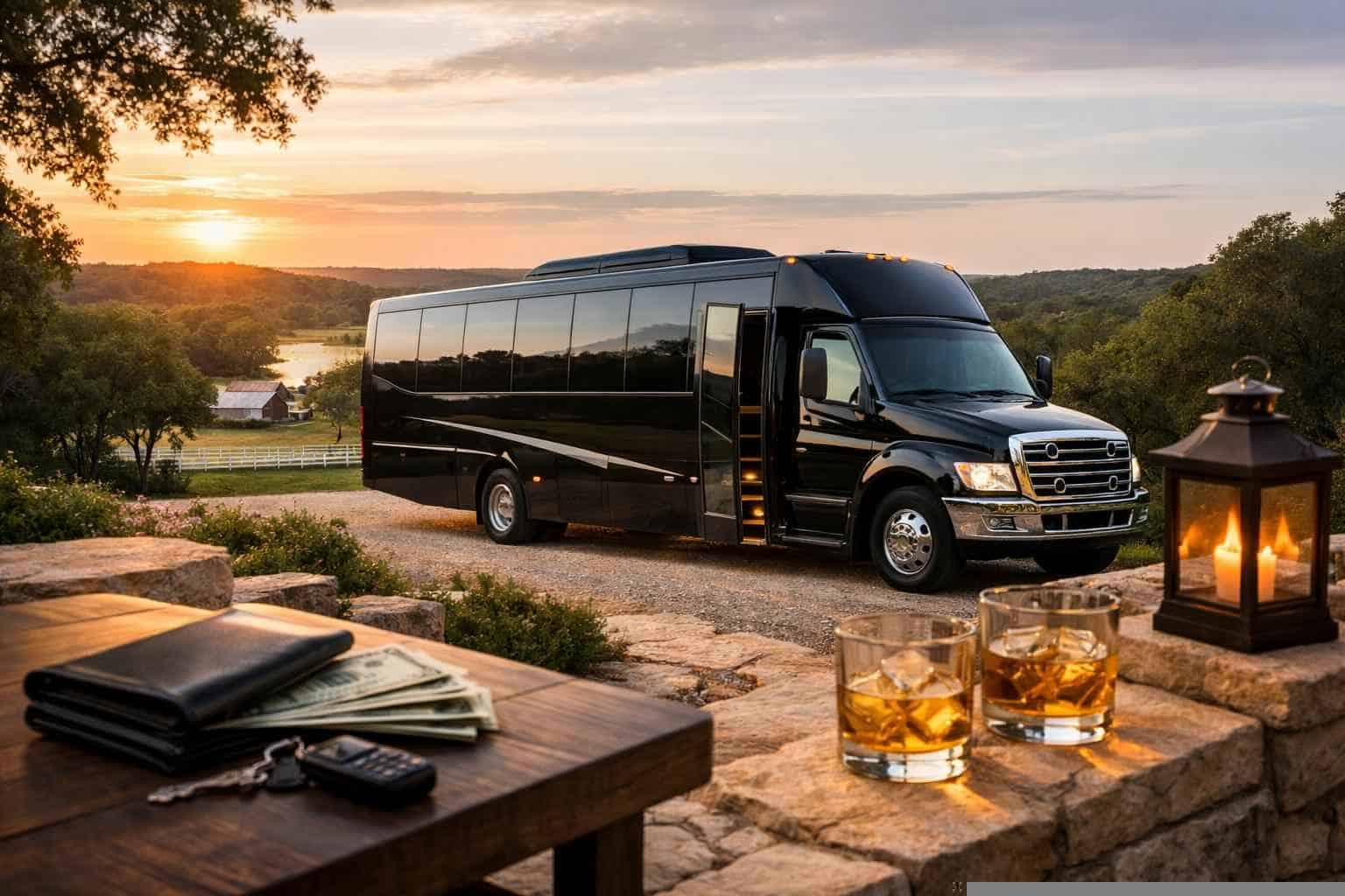 Shuttle Bus Rental Prices in Liberty Hill TX