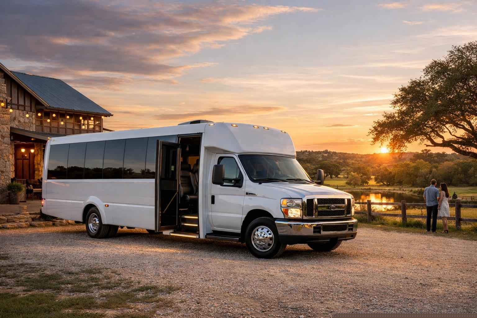 Shuttle Bus Rental Services in Dripping Springs Texas