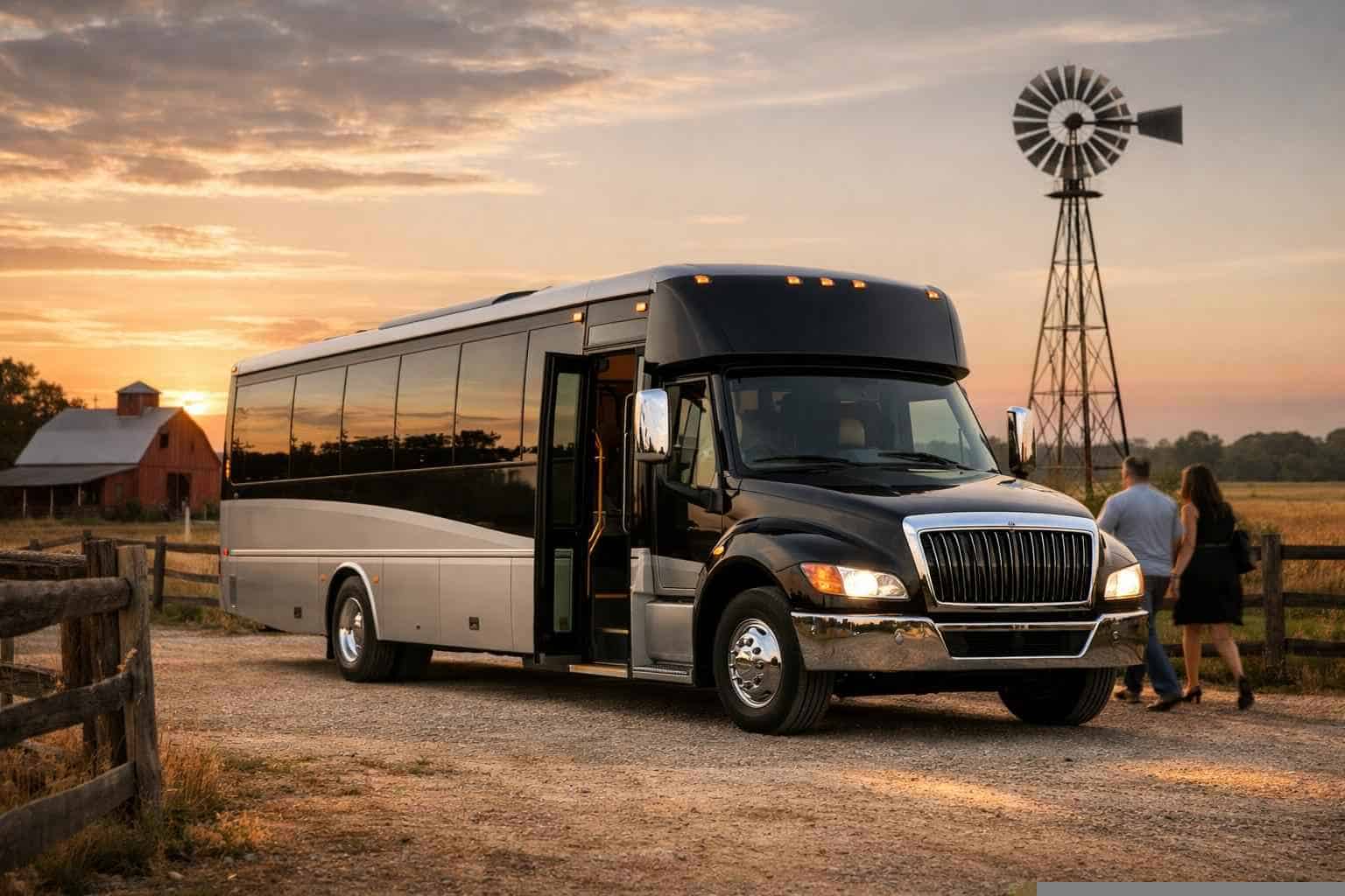 Shuttle Bus Rental Services in Elgin Texas