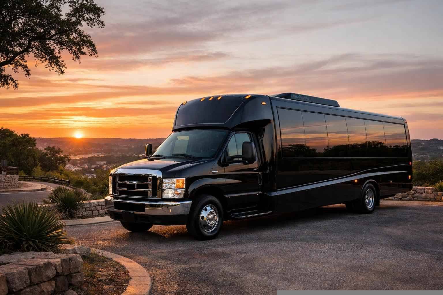 Shuttle Bus Rental Services in Sunset Valley Texas