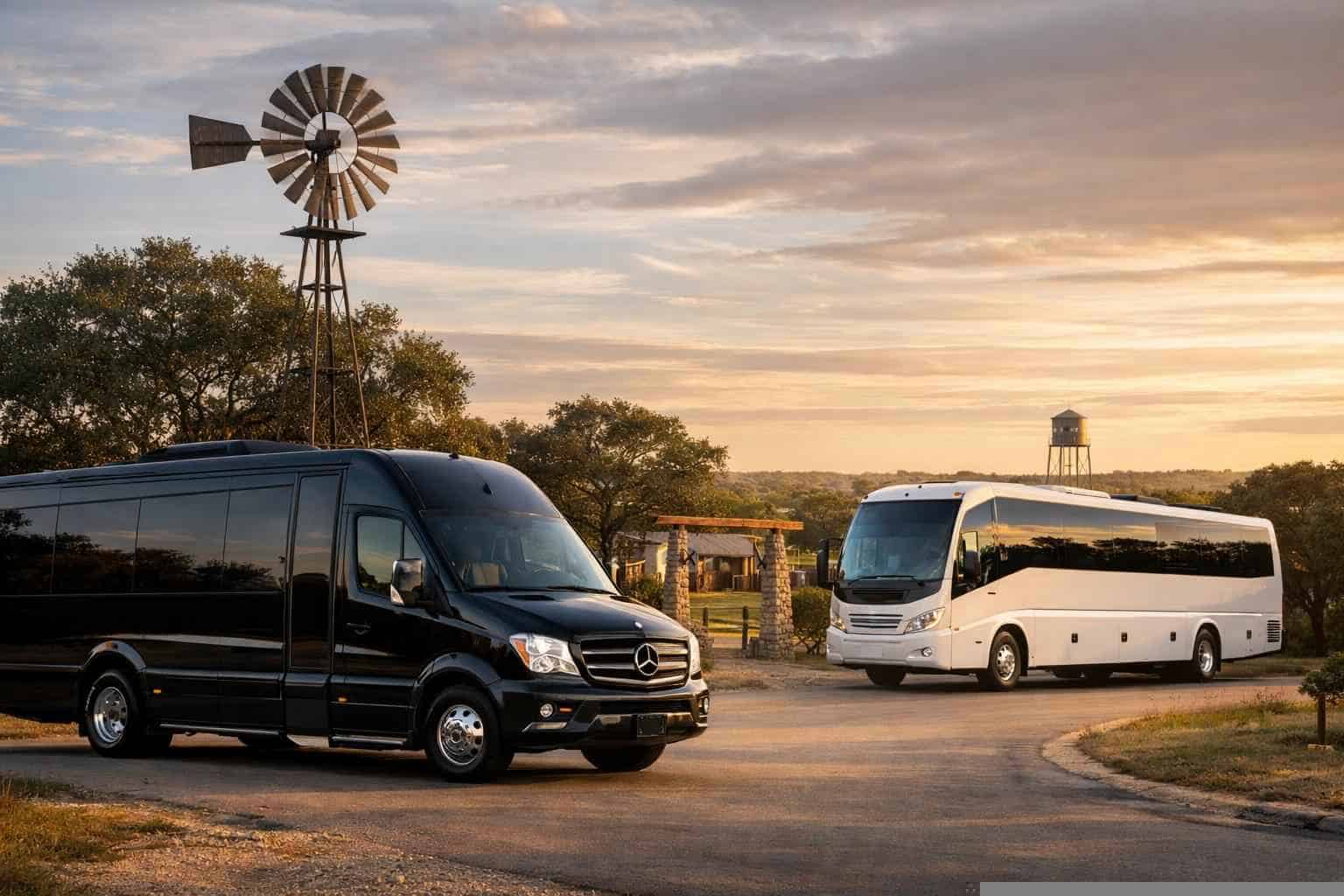 Shuttle Buses in Liberty Hill Texas