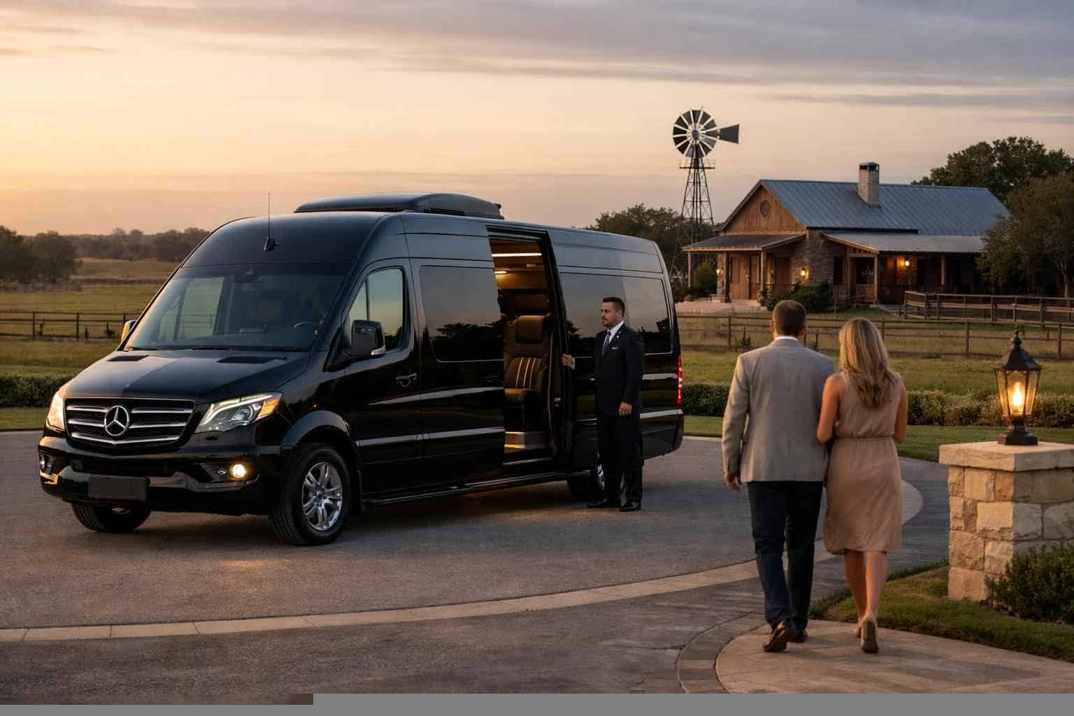 Sprinter Van Rental with Driver Near Me Elgin TX