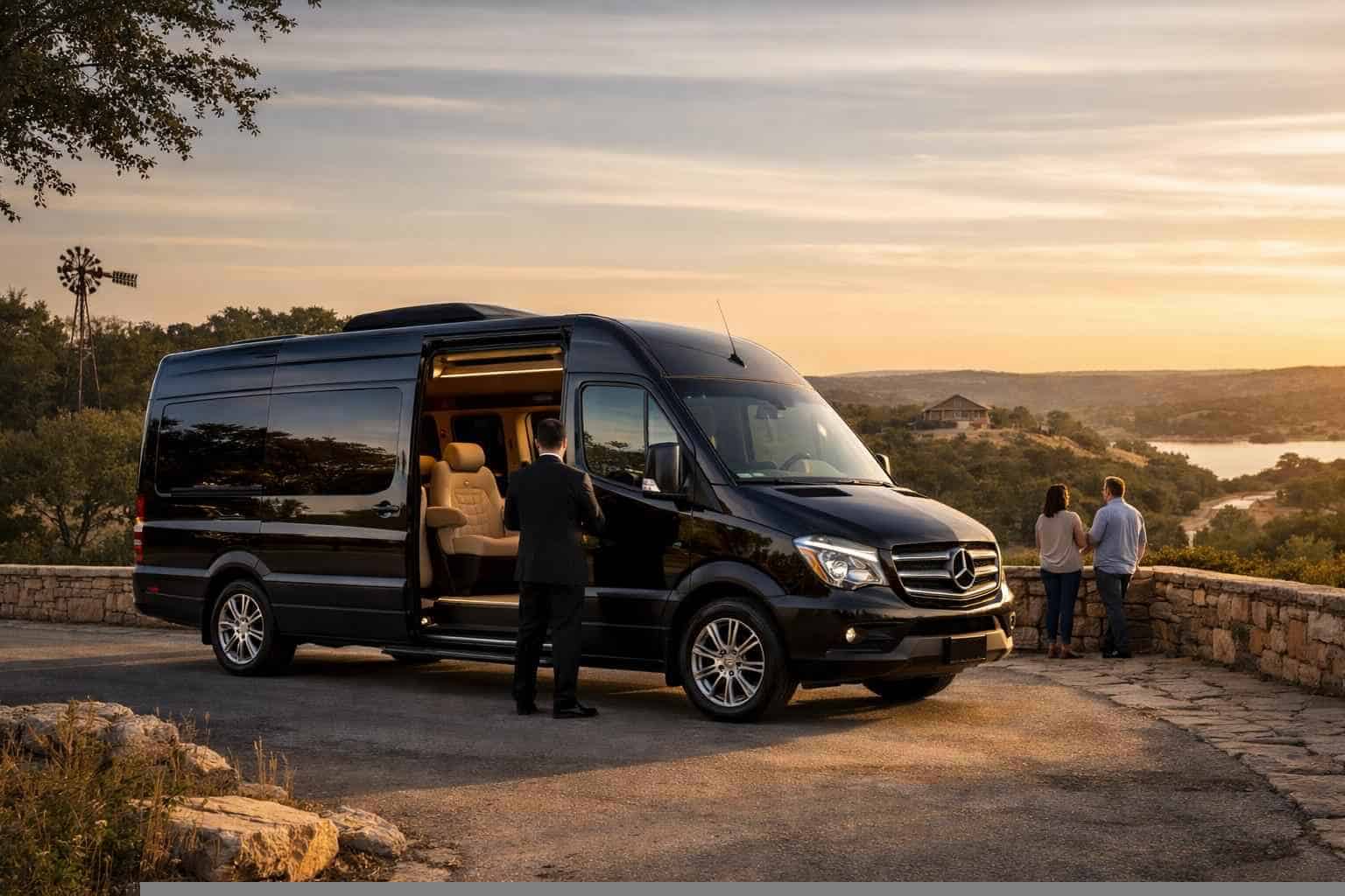 Sprinter Van Rental with Driver Services in Liberty Hill Texas