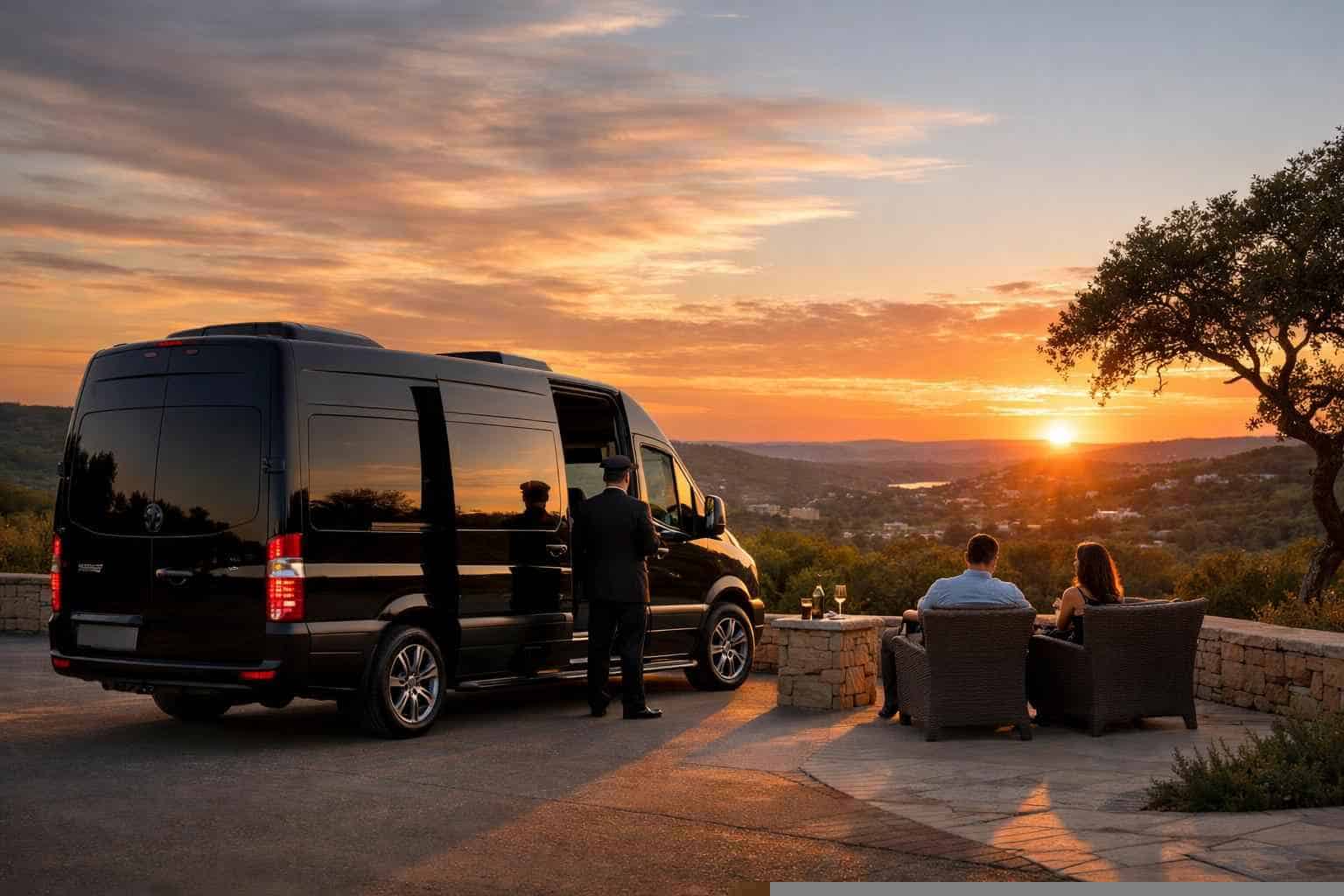 Sprinter Van Rental with Driver Services in Sunset Valley Texas