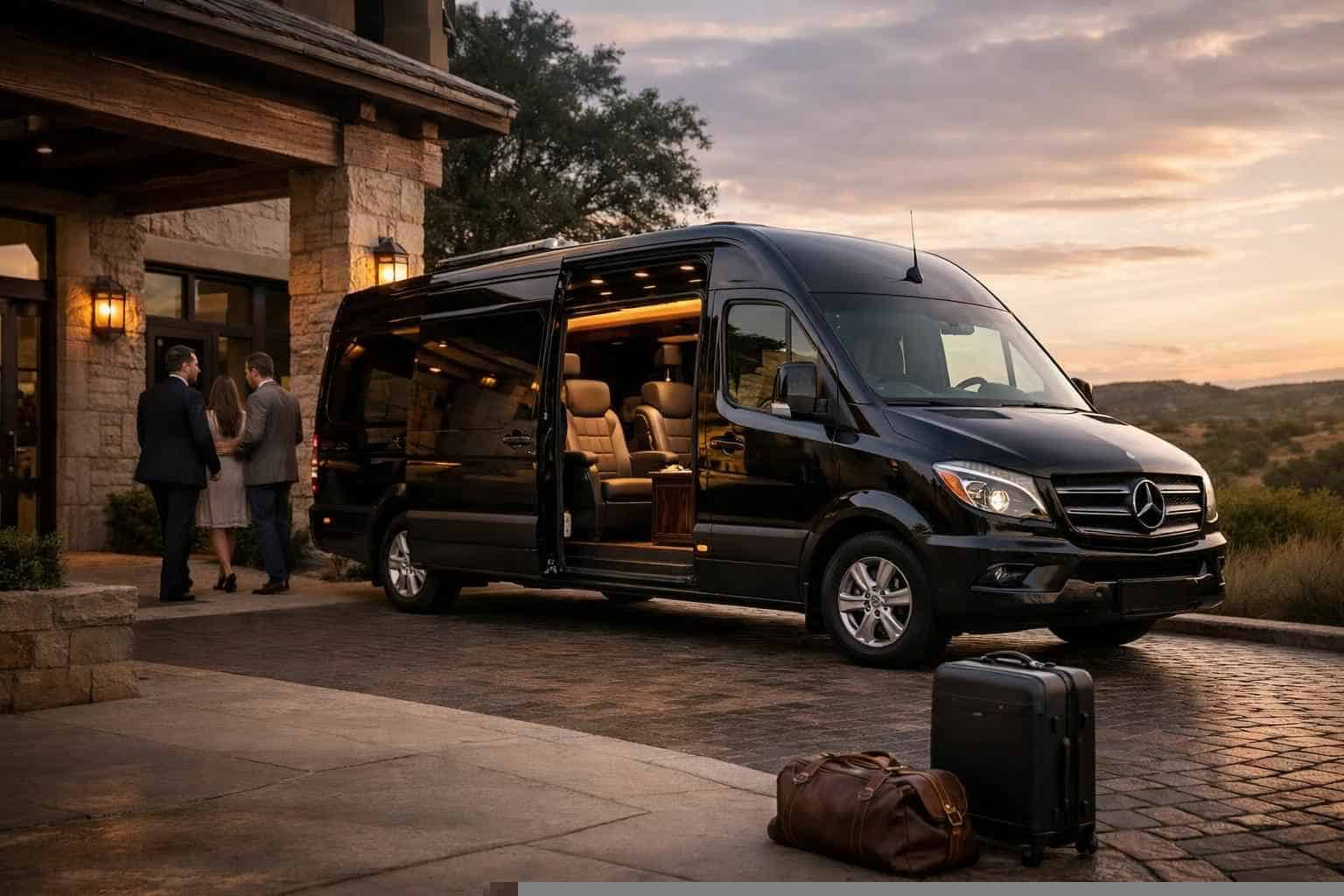 Sprinter Van Rental With Driver In Bastrop Texas Sprinter Van Service with Driver Bastrop TX