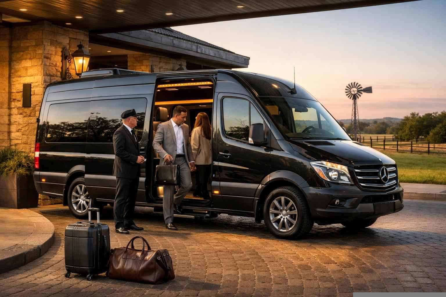 Sprinter Van Service with Driver Elgin TX