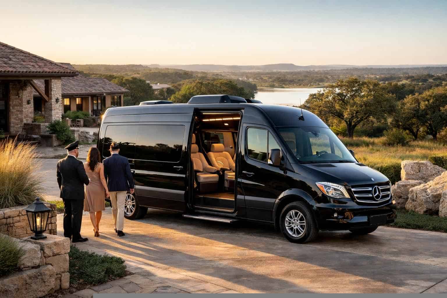 Sprinter Van Service with Driver Liberty Hill TX