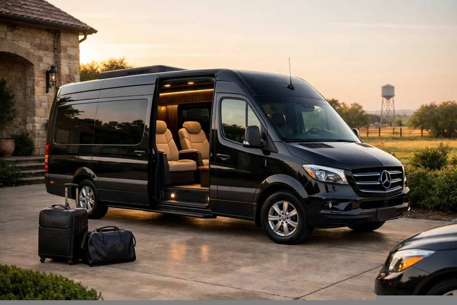Sprinter Van Service with Driver Taylor TX
