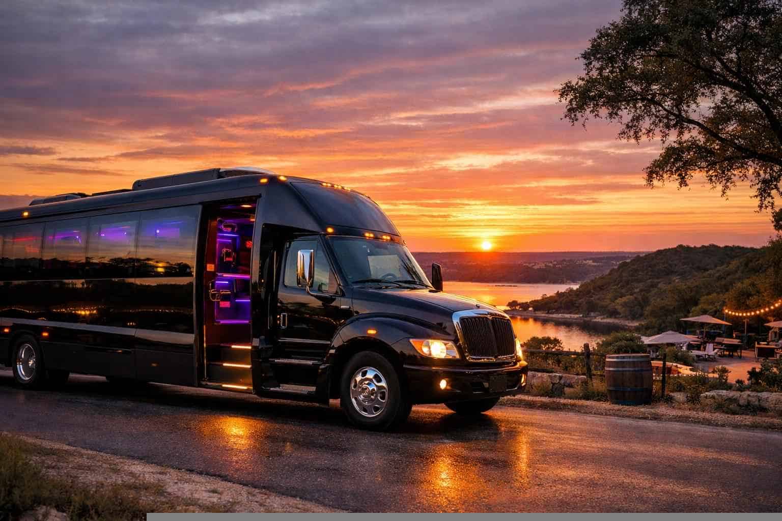 Sunset Valley Texas Party Bus Rental