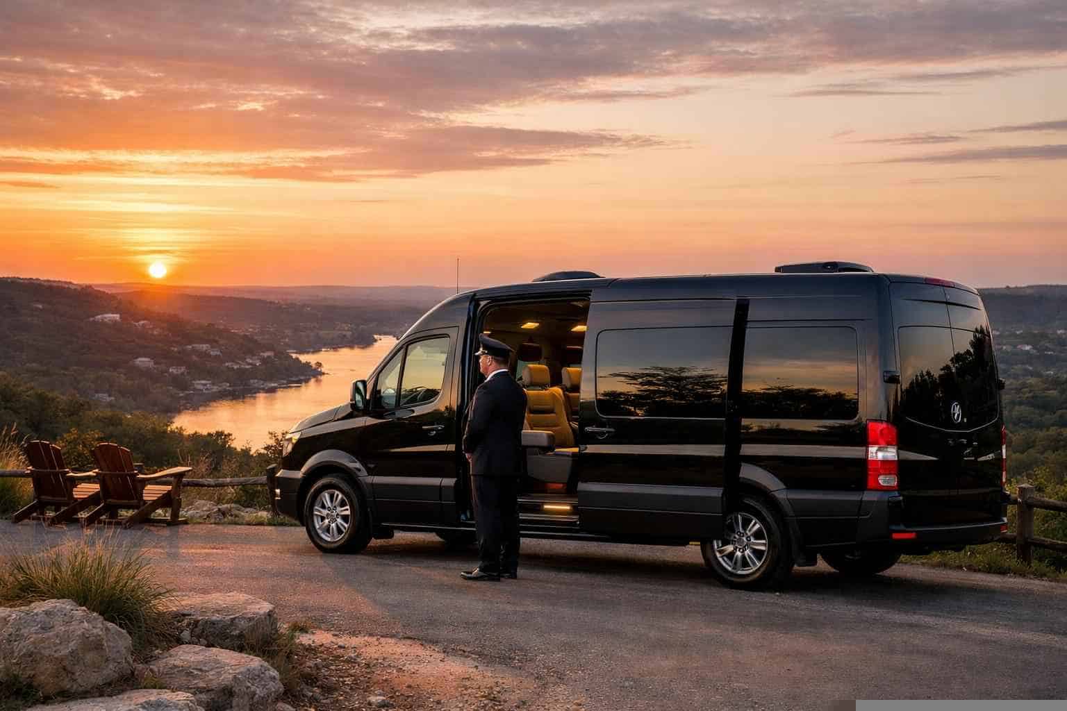 Passenger Van With Driver In Sunset Valley Texas Sunset Valley Texas Passenger Van with Driver